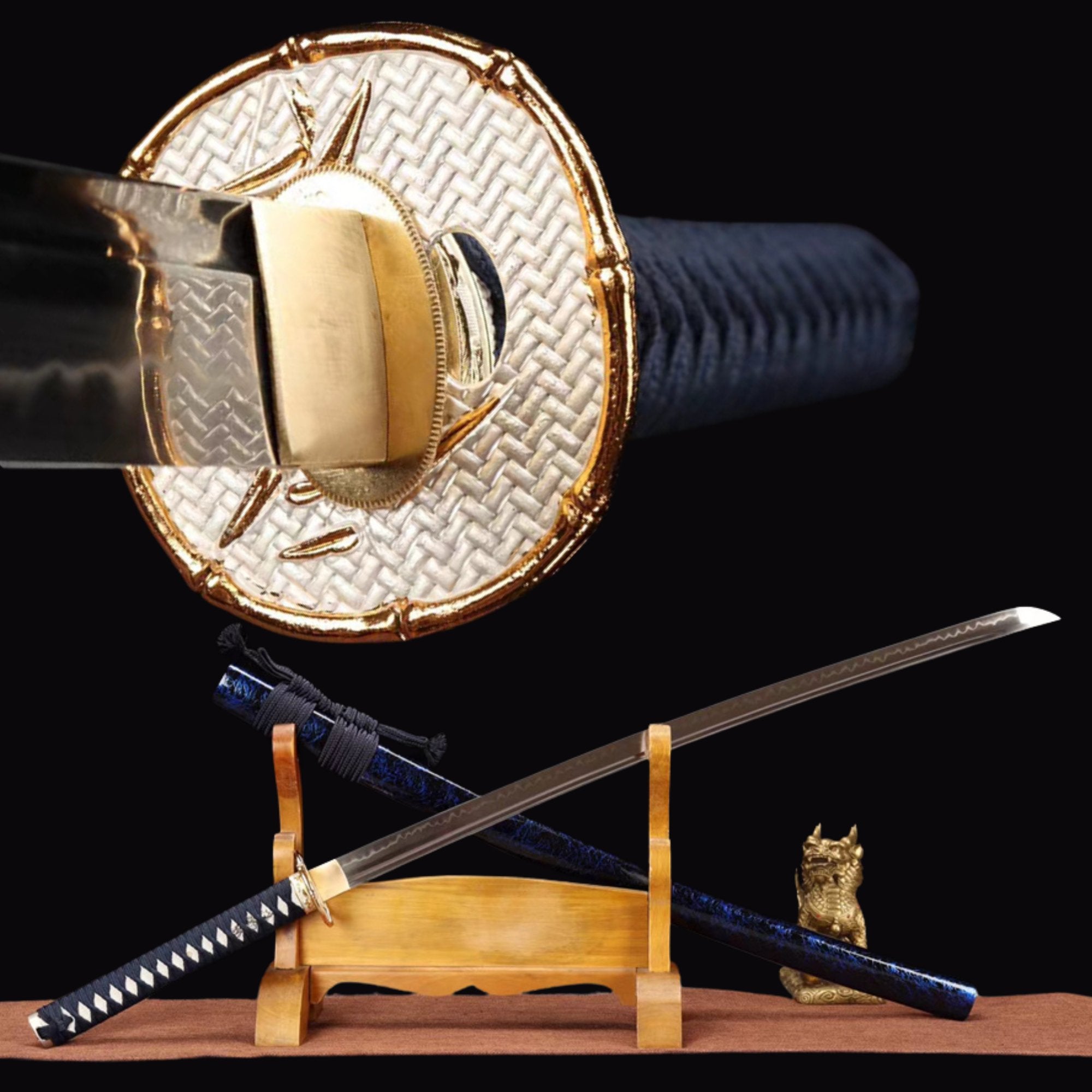 Katana Guihai T10 Clay Tempered Blue 歸海 | KatanaSwordArt Katana For Sale 2025