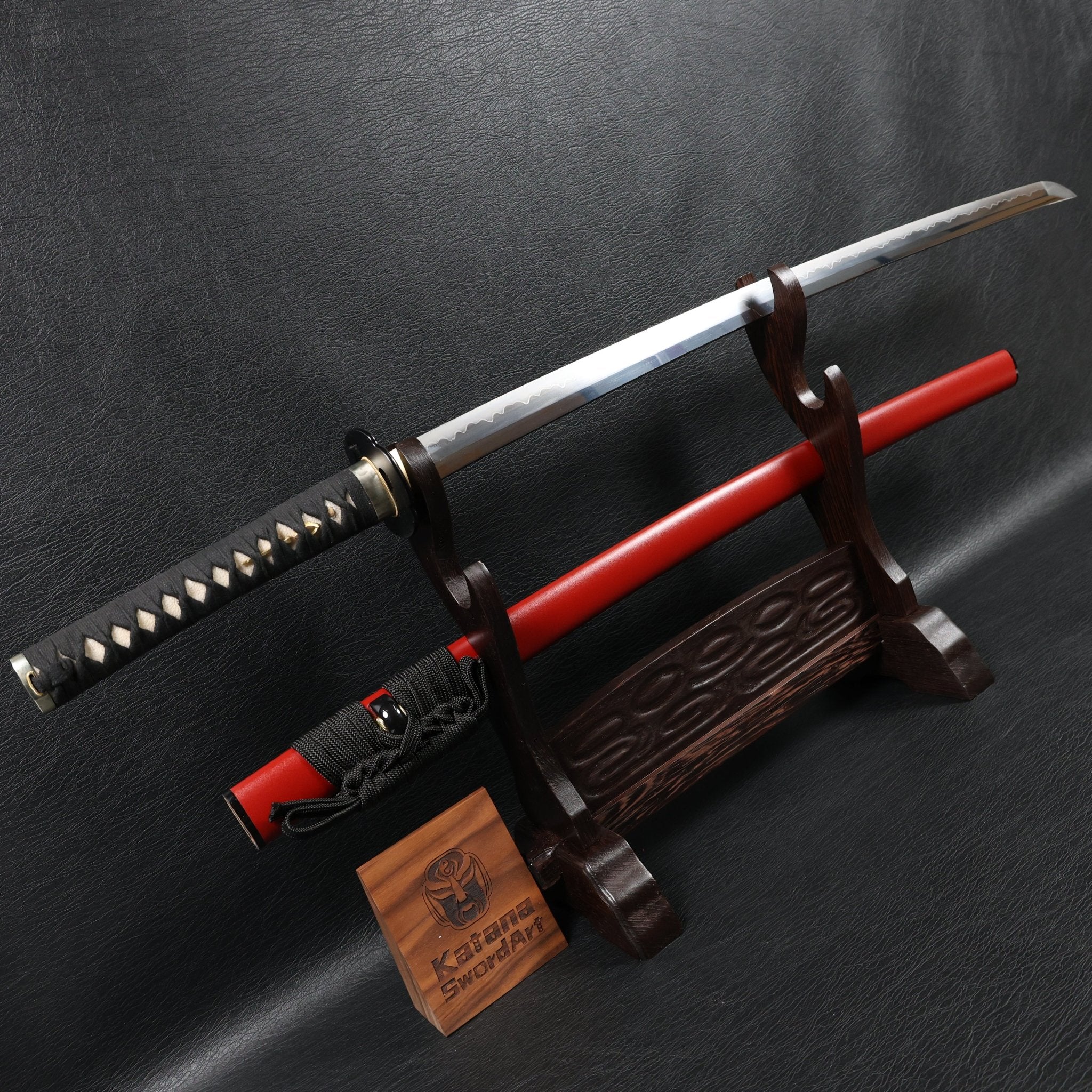 Katana Huo Series AxeRhythm T10 Clay Tempered Blade with Sanbonsugi Hamon | KatanaSwordArt Katana For Sale 2025