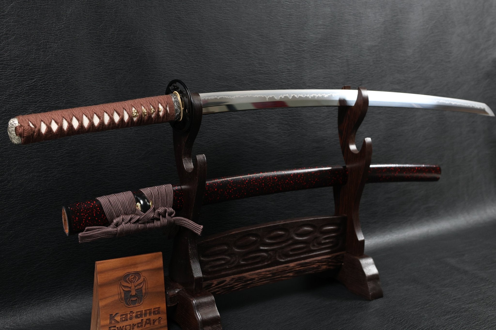 Katana Huo Series DragonSutra T10 Clay Tempered Blade with Choji Hamon | KatanaSwordArt Katana For Sale 2025