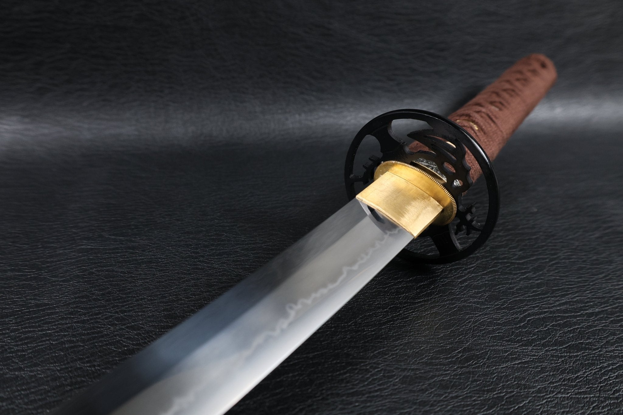 Katana Huo Series DragonSutra T10 Clay Tempered Blade with Choji Hamon | KatanaSwordArt Katana For Sale 2025