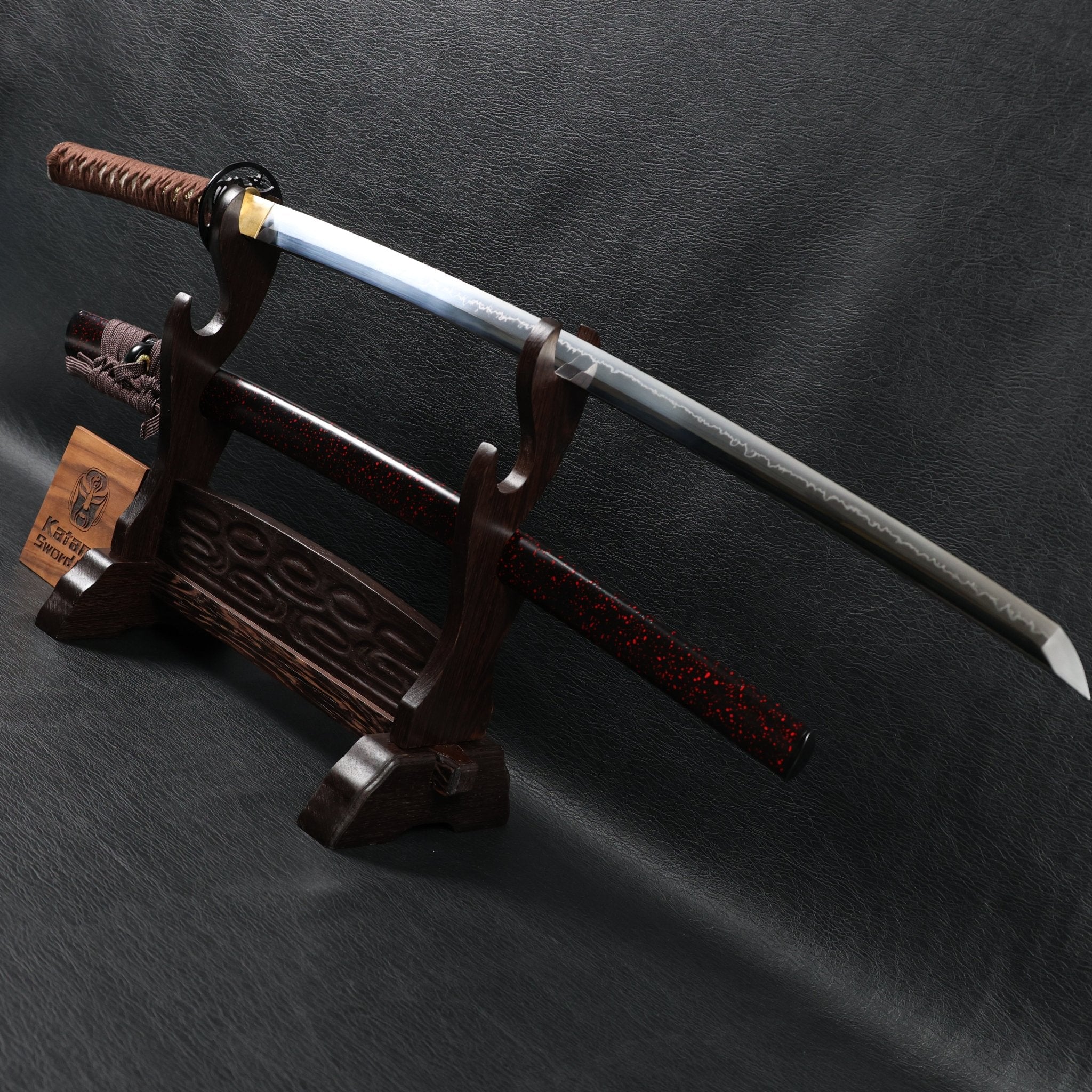 Katana Huo Series DragonSutra T10 Clay Tempered Blade with Choji Hamon | KatanaSwordArt Katana For Sale 2025