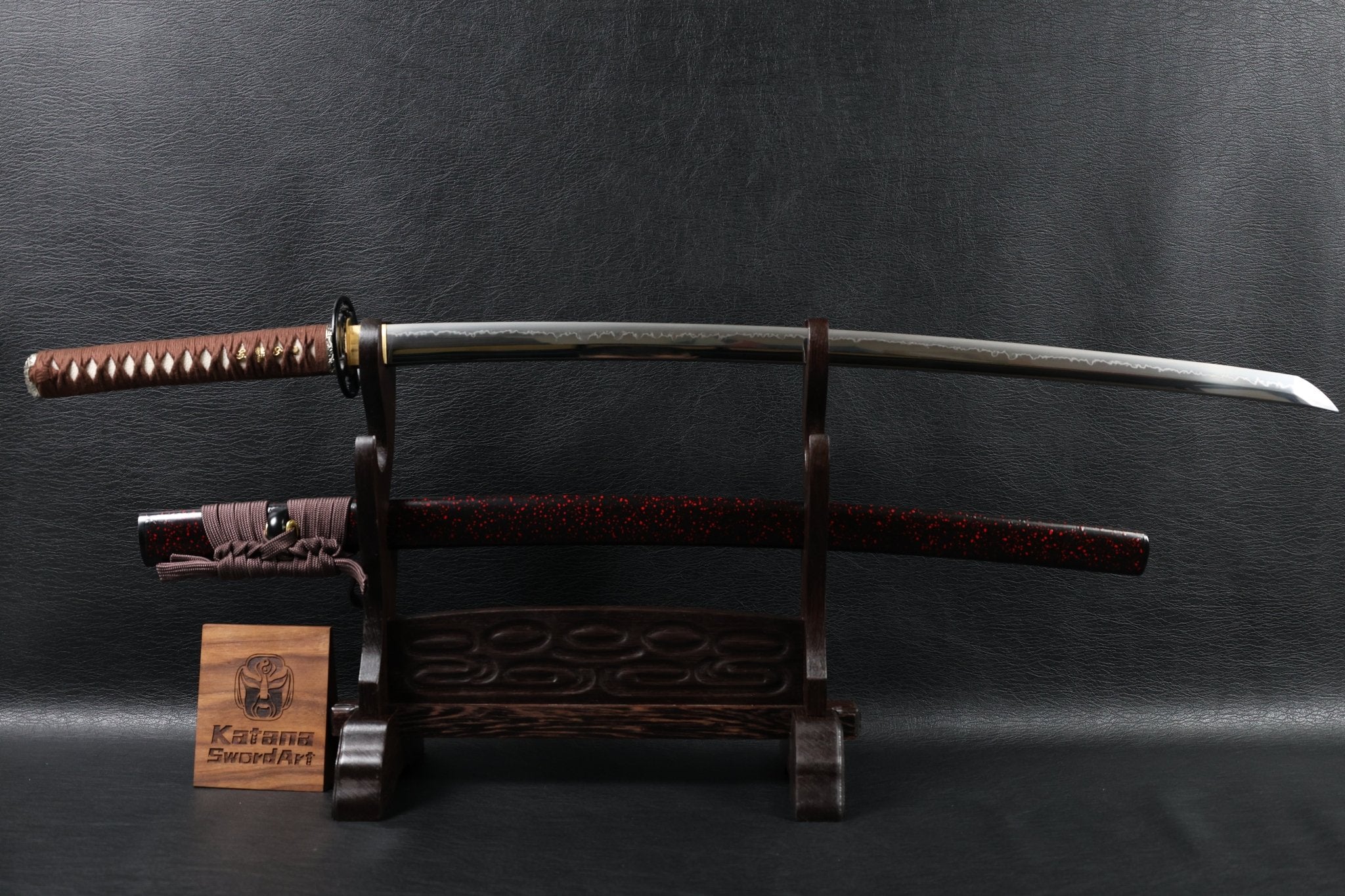 Katana Huo Series DragonSutra T10 Clay Tempered Blade with Choji Hamon | KatanaSwordArt Katana For Sale 2025