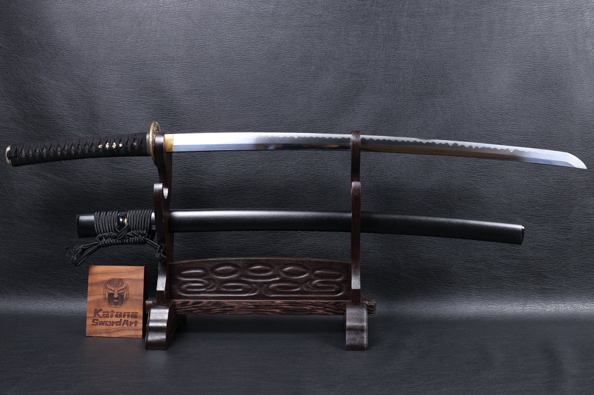 Katana Kanbei T10 Clay Tempered Blade with Sanbonsugi Hamon | KSA Huo | KSA Katana For Sale 2026