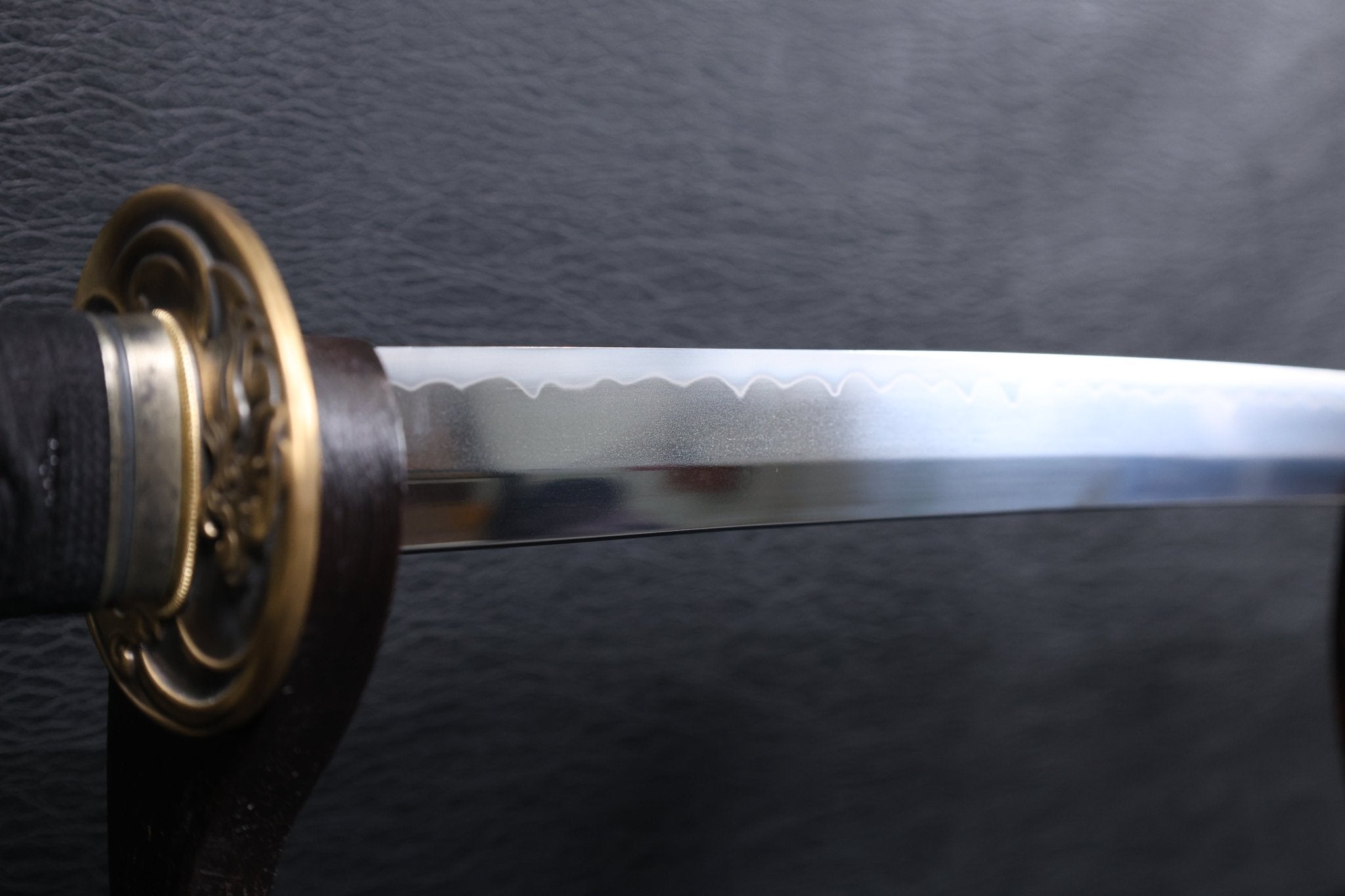 Katana Kanbei T10 Clay Tempered Blade with Sanbonsugi Hamon | KSA Huo | KSA Katana For Sale 2026