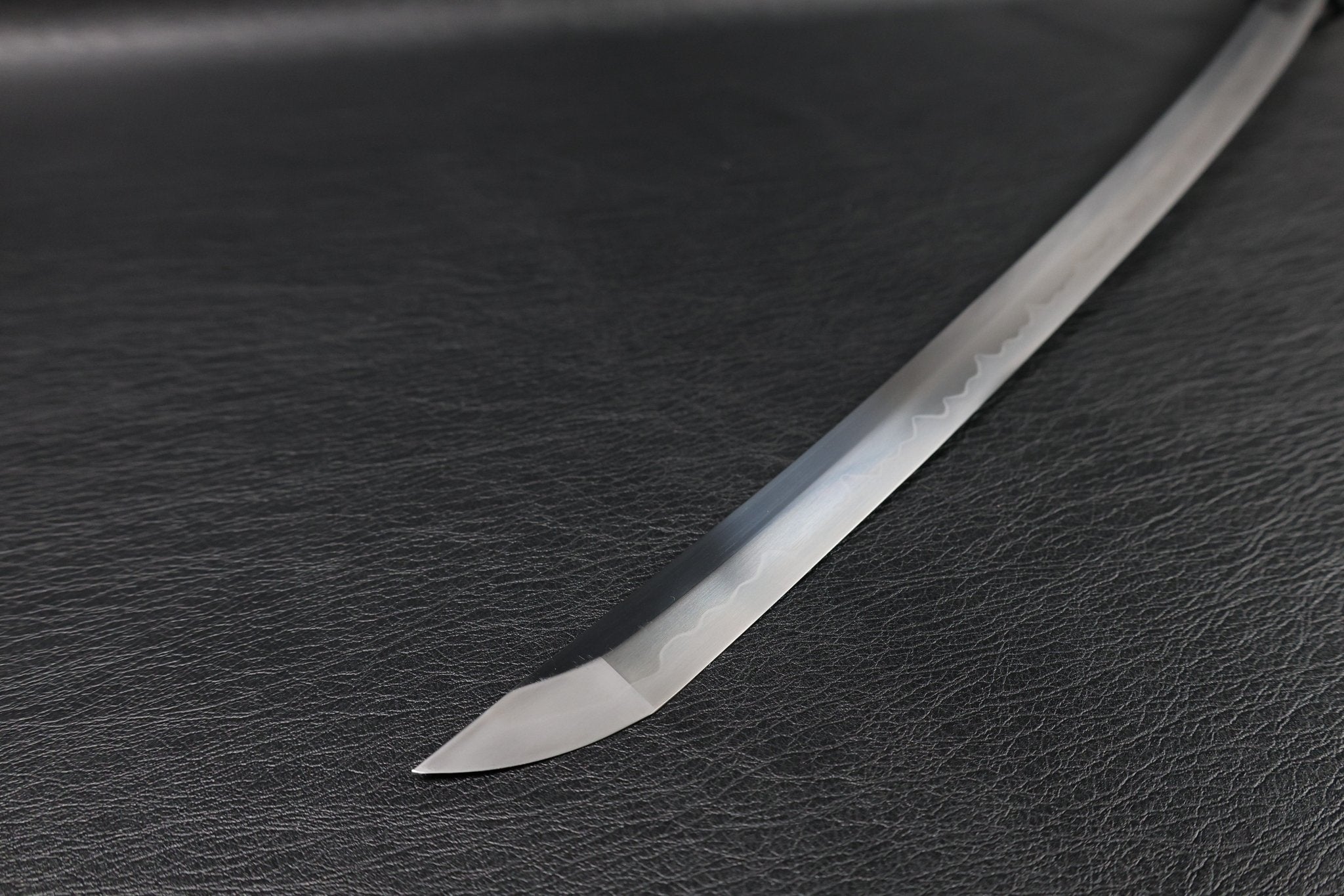 Katana Kanbei T10 Clay Tempered Blade with Sanbonsugi Hamon | KSA Huo | KSA Katana For Sale 2026