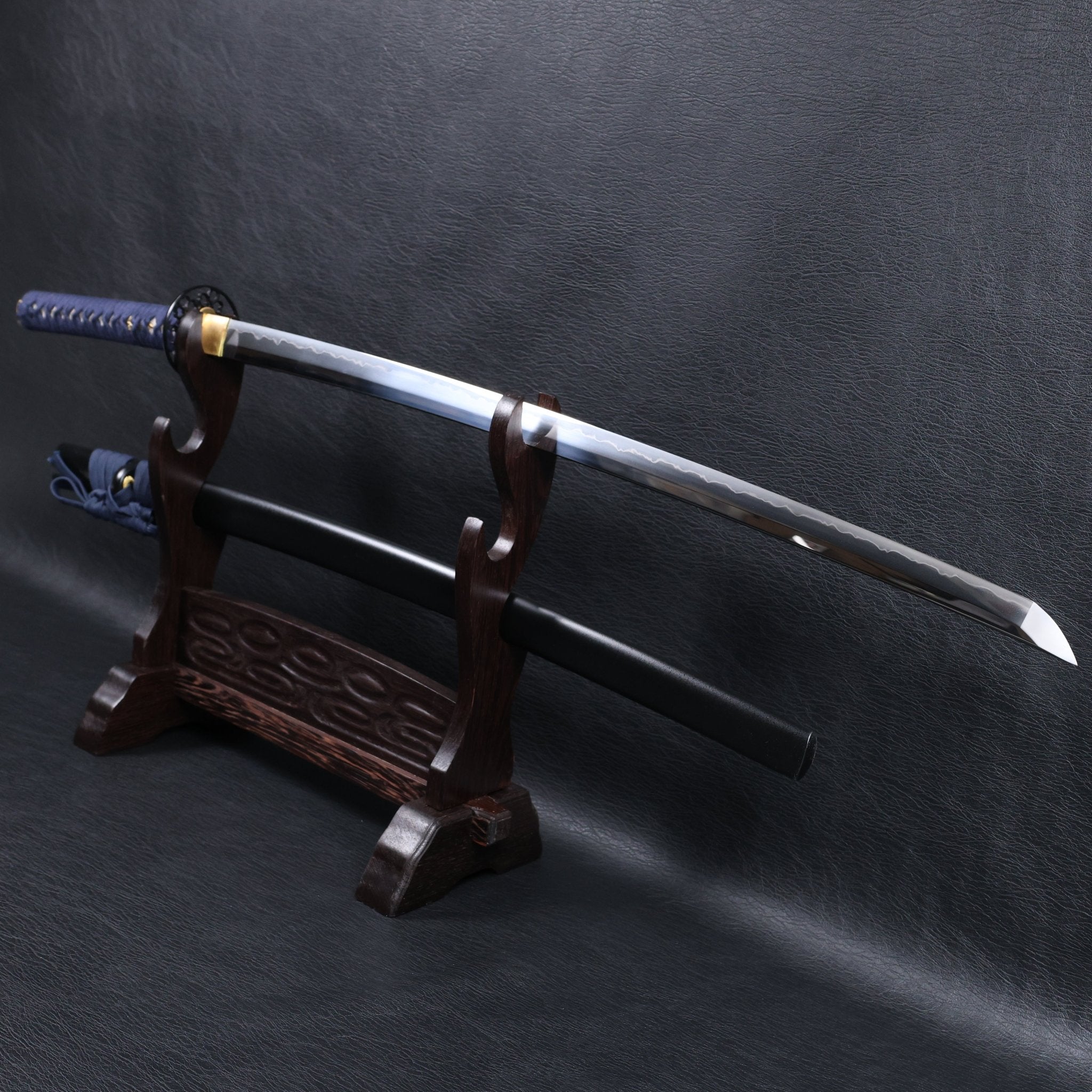 Katana Katsuie T10 Clay Tempered Blade with Niku Convex Geometry | KSA Huo | KSA Katana For Sale 2026