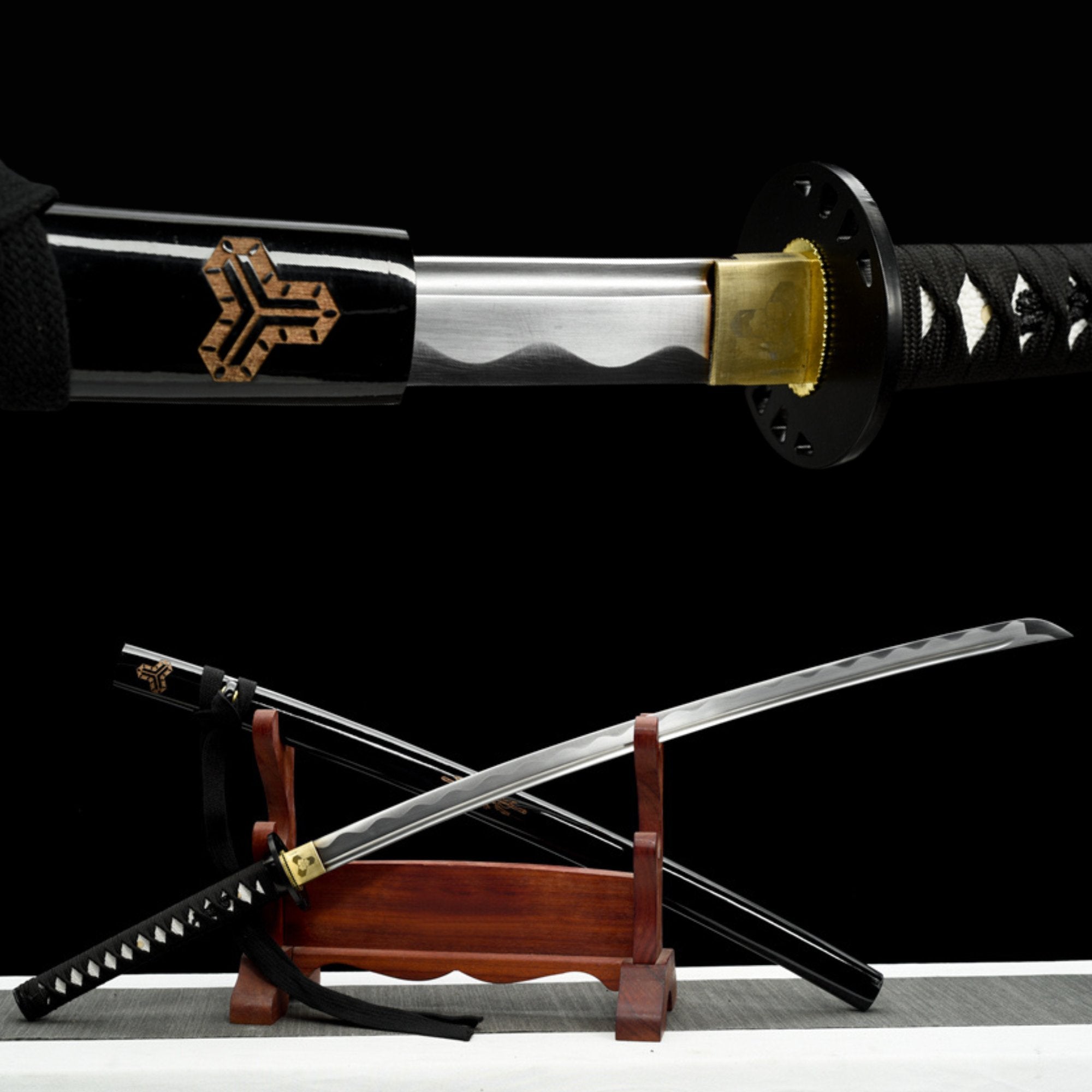 Katana Kill Bill Carbon Steel Black Saya 秘影 | KatanaSwordArt Katana For Sale 2025
