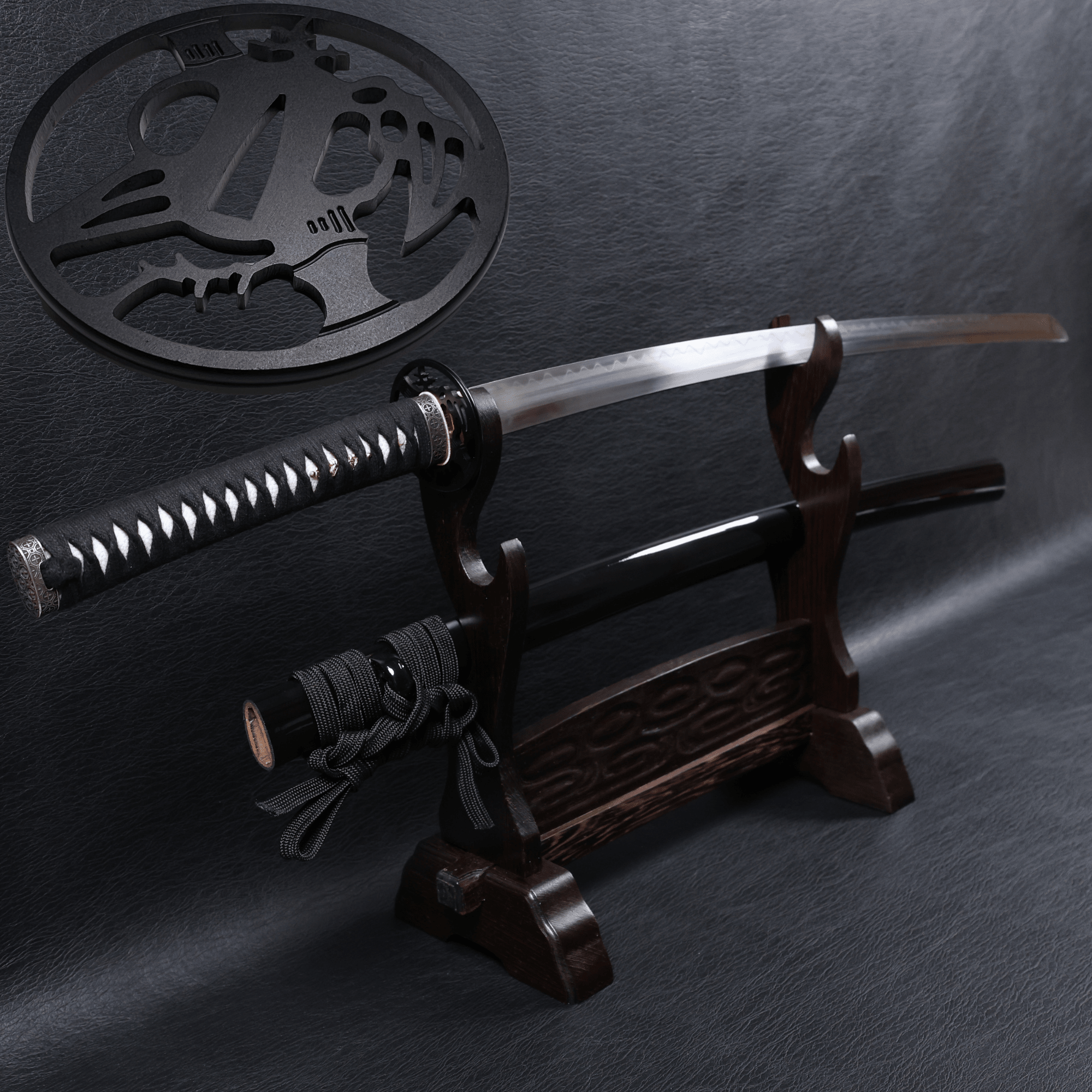 Katana Kiyomasa T10 Clay Tempered Blade with Notare Wave Hamon | KSA Huo | KSA Katana For Sale 2026