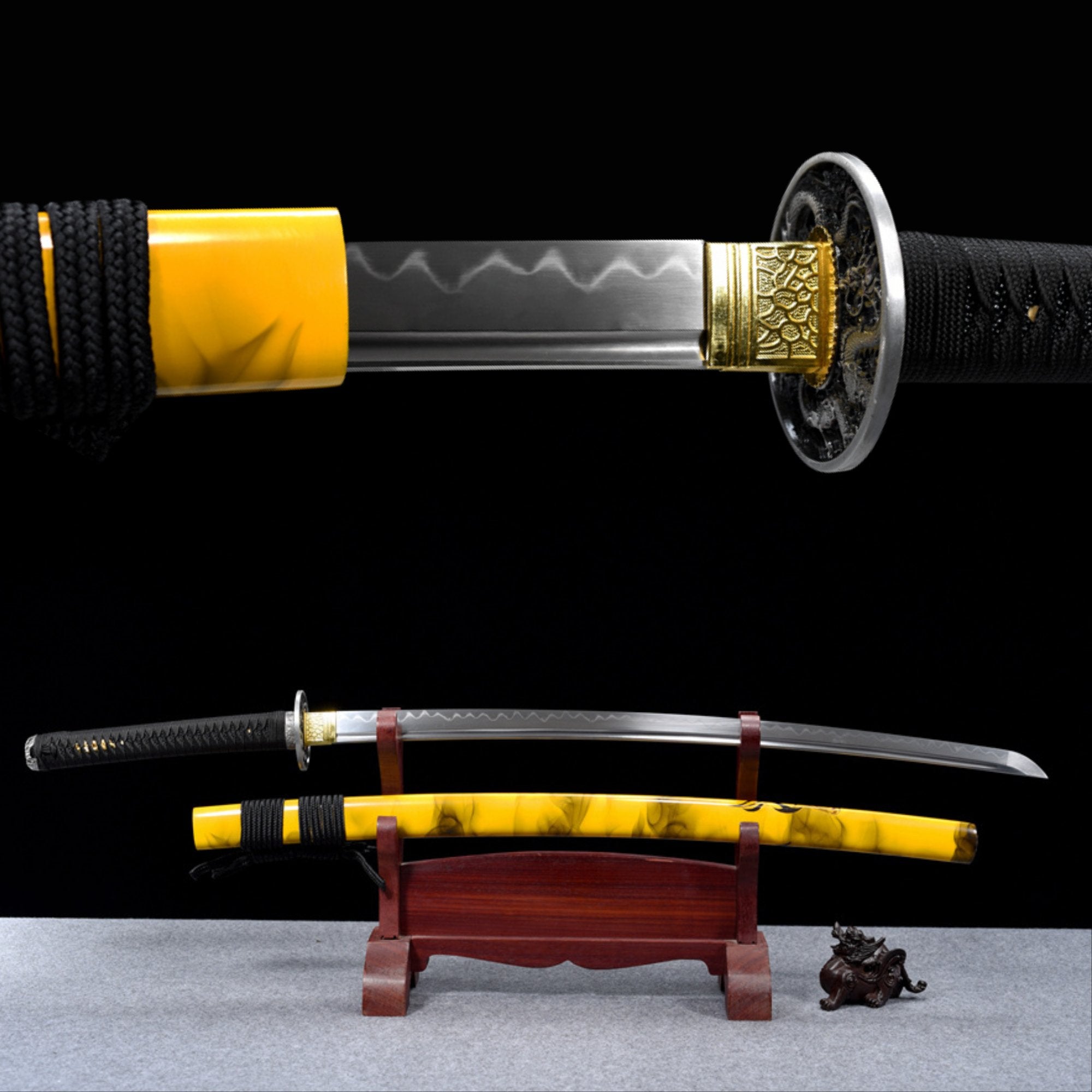 Katana Lingshou T10 Clay Tempered 靈獸 | KatanaSwordArt Katana For Sale 2025