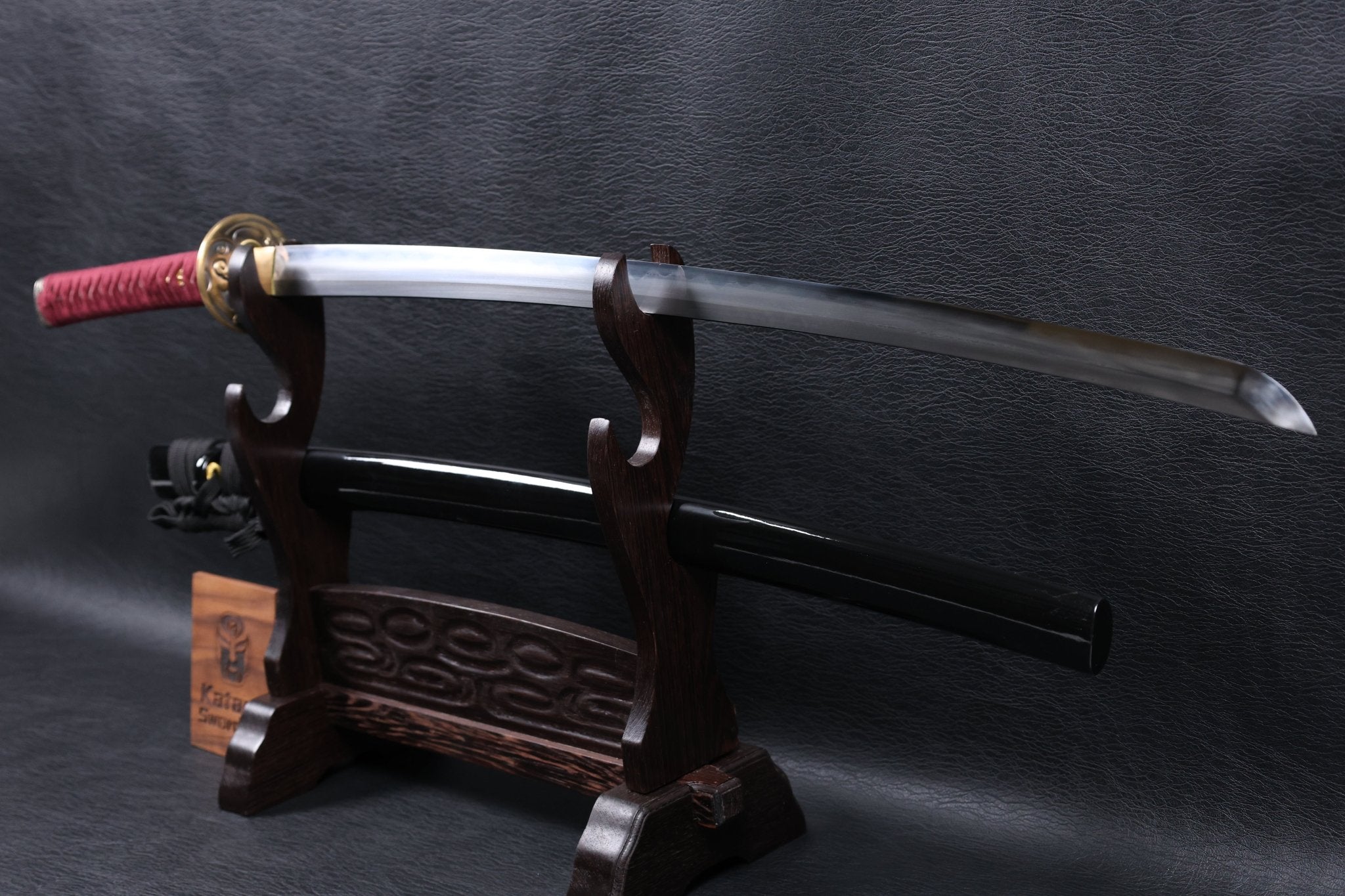 Katana Masamune Folded Steel Clay Tempered Blade with Notare Wave Hamon | KSA Hua | KSA Katana For Sale 2026
