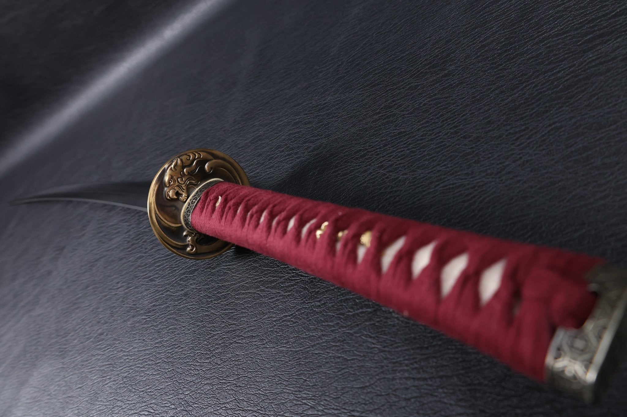 Katana Masamune Folded Steel Clay Tempered Blade with Notare Wave Hamon | KSA Hua | KSA Katana For Sale 2026