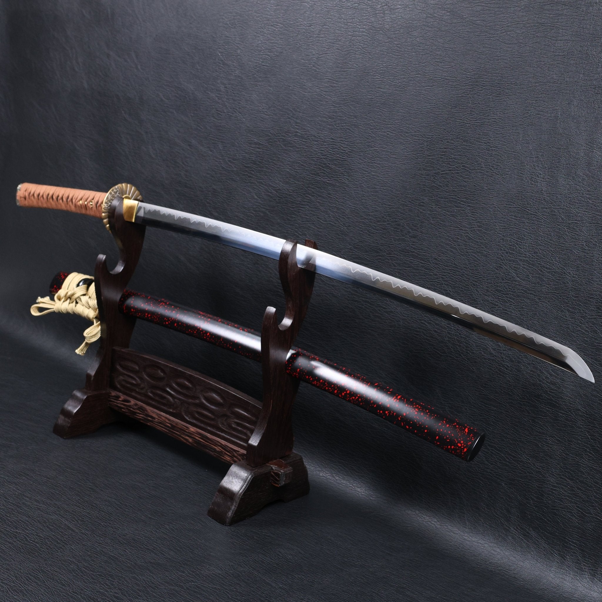 Katana Masanori T10 Clay Tempered Blade with Sanbonsugi Hamon | KSA Huo | KSA Katana For Sale 2026