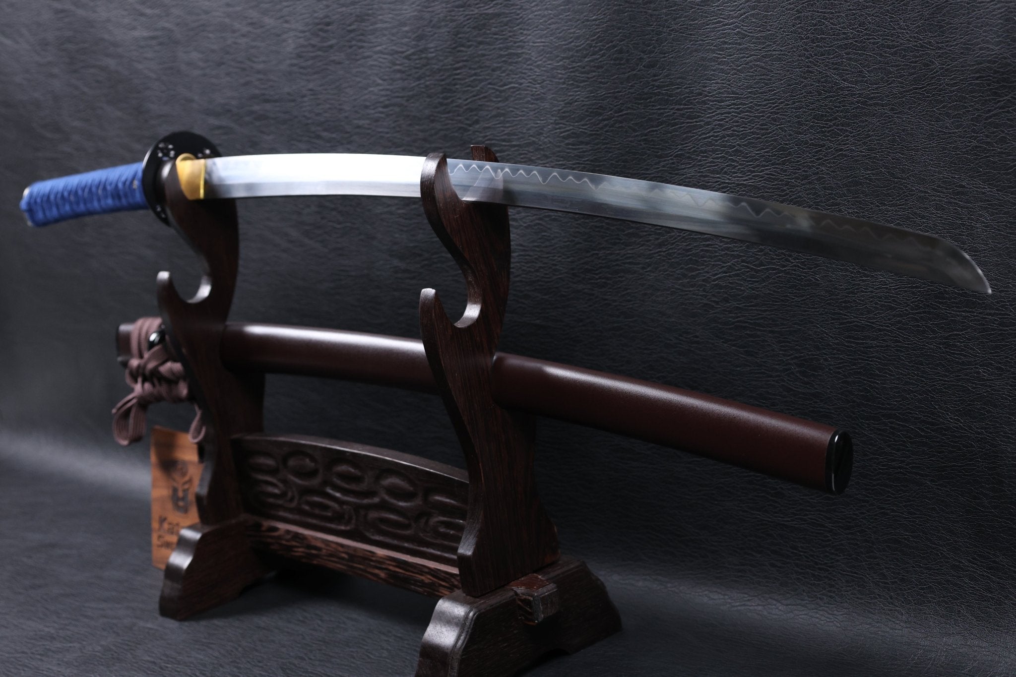 Katana Masashige T10 Clay Tempered Blade with Notare Wave Hamon | KSA Huo | KSA Katana For Sale 2026
