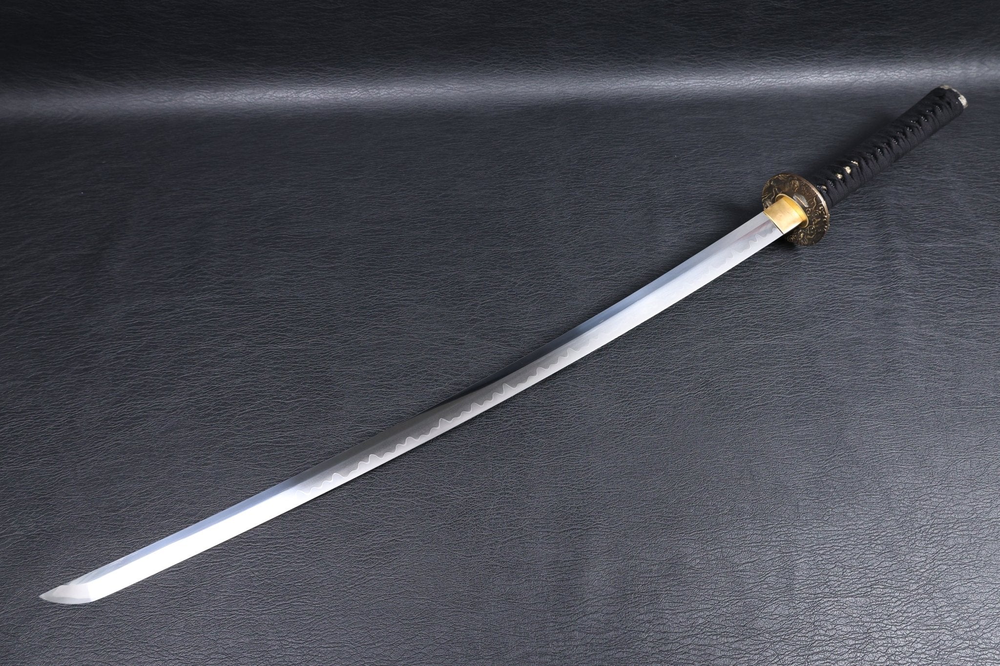 Katana Masayuki T10 Clay Tempered Blade with Sanbonsugi Hamon | KSA Huo | KSA Katana For Sale 2026