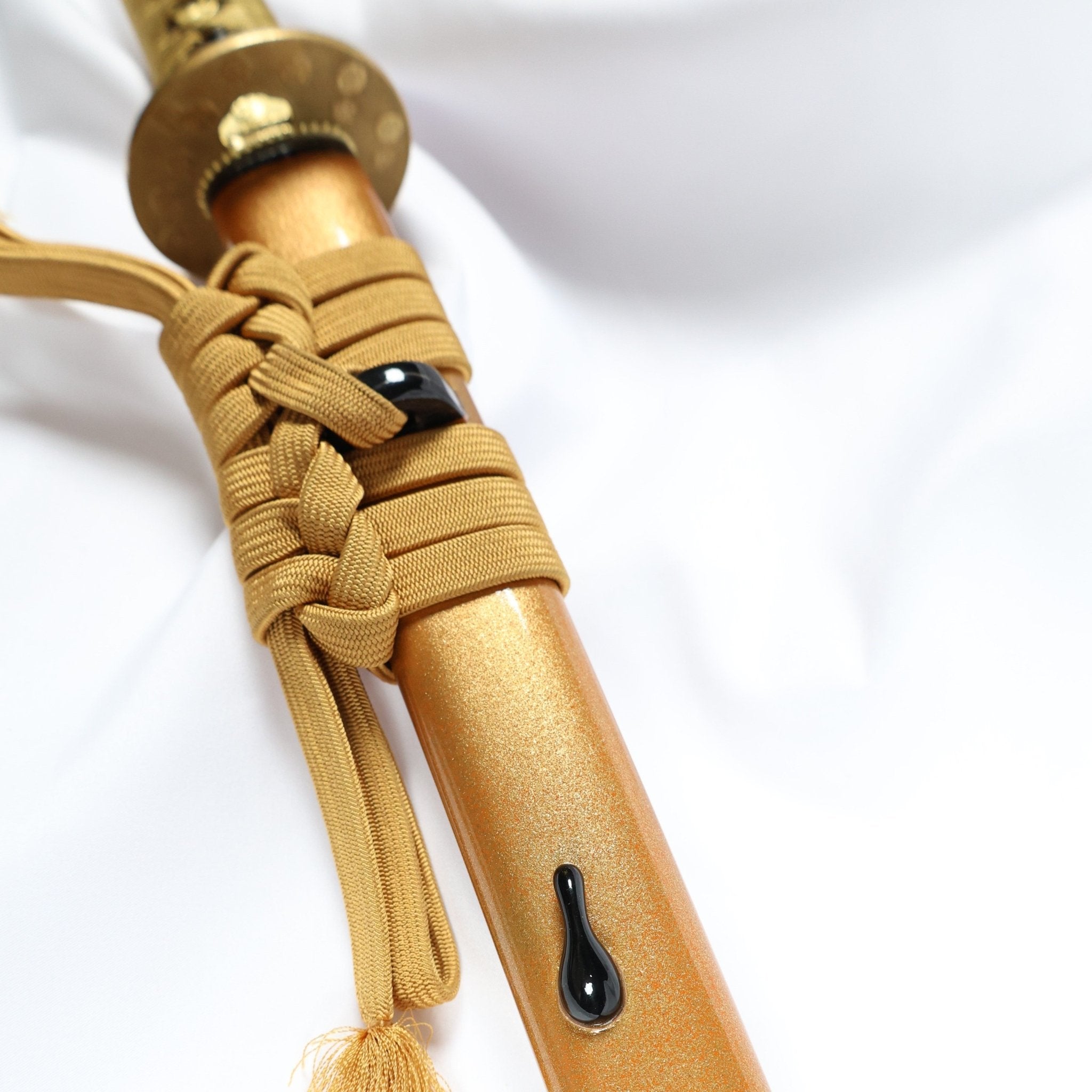 Katana Mitsuba Aoi Radiance Kobuse Blade Kin-aoi Koshirae 葵耀 | TangGu Sword | TangGu Sword Katana For Sale 2026
