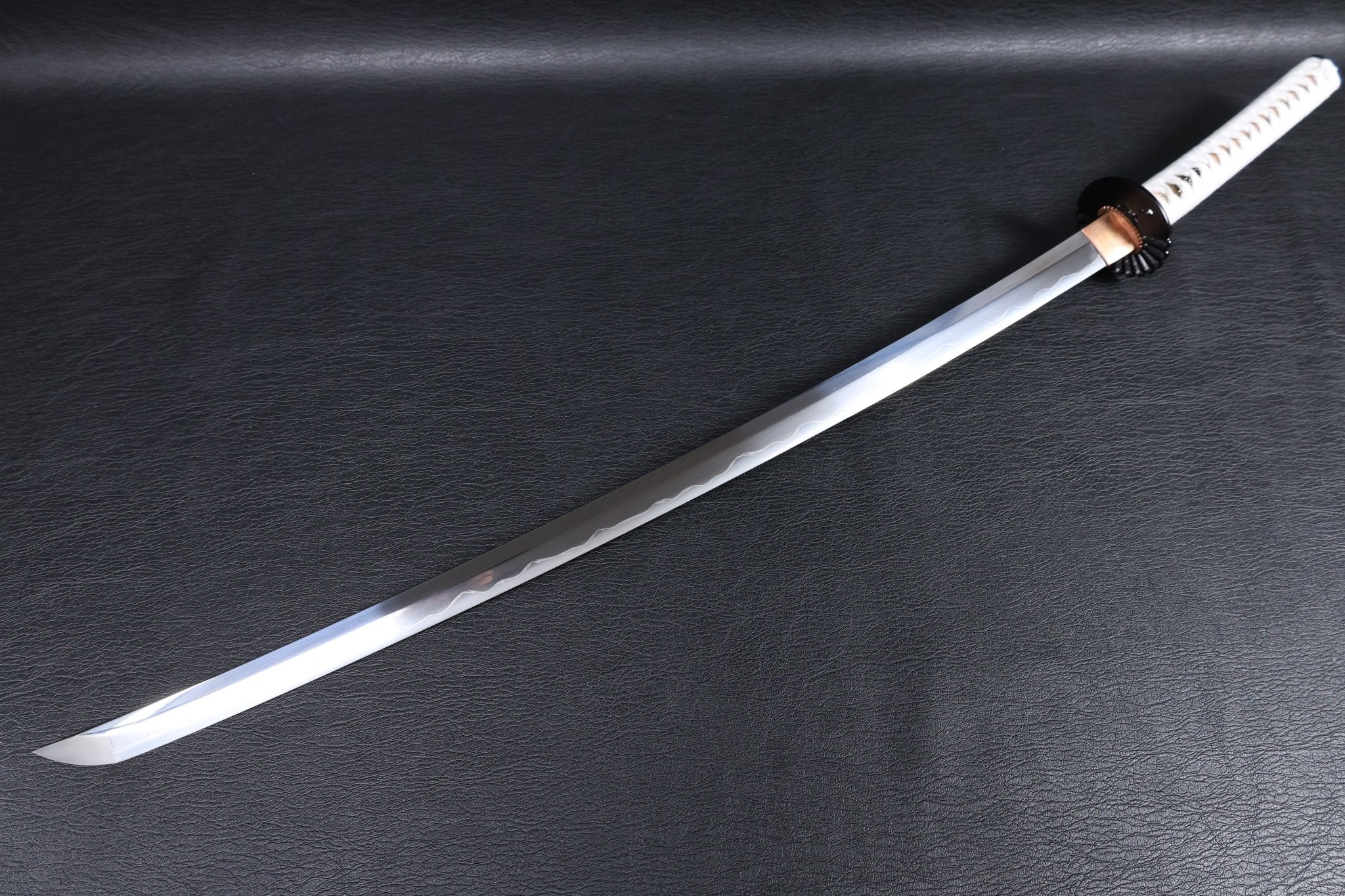 Katana Mitsuhide T10 Clay Tempered Blade with Niku Convex Geometry | KSA Huo | KSA Katana For Sale 2026