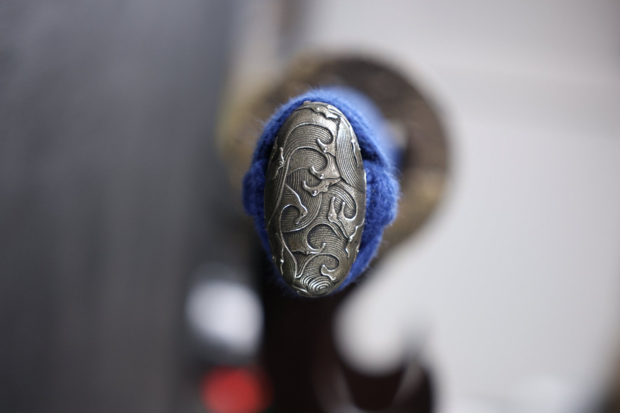 Katana Mitsunari T10 Clay Tempered Blade with Notare Wave Hamon | KSA Huo | KSA Katana For Sale 2026