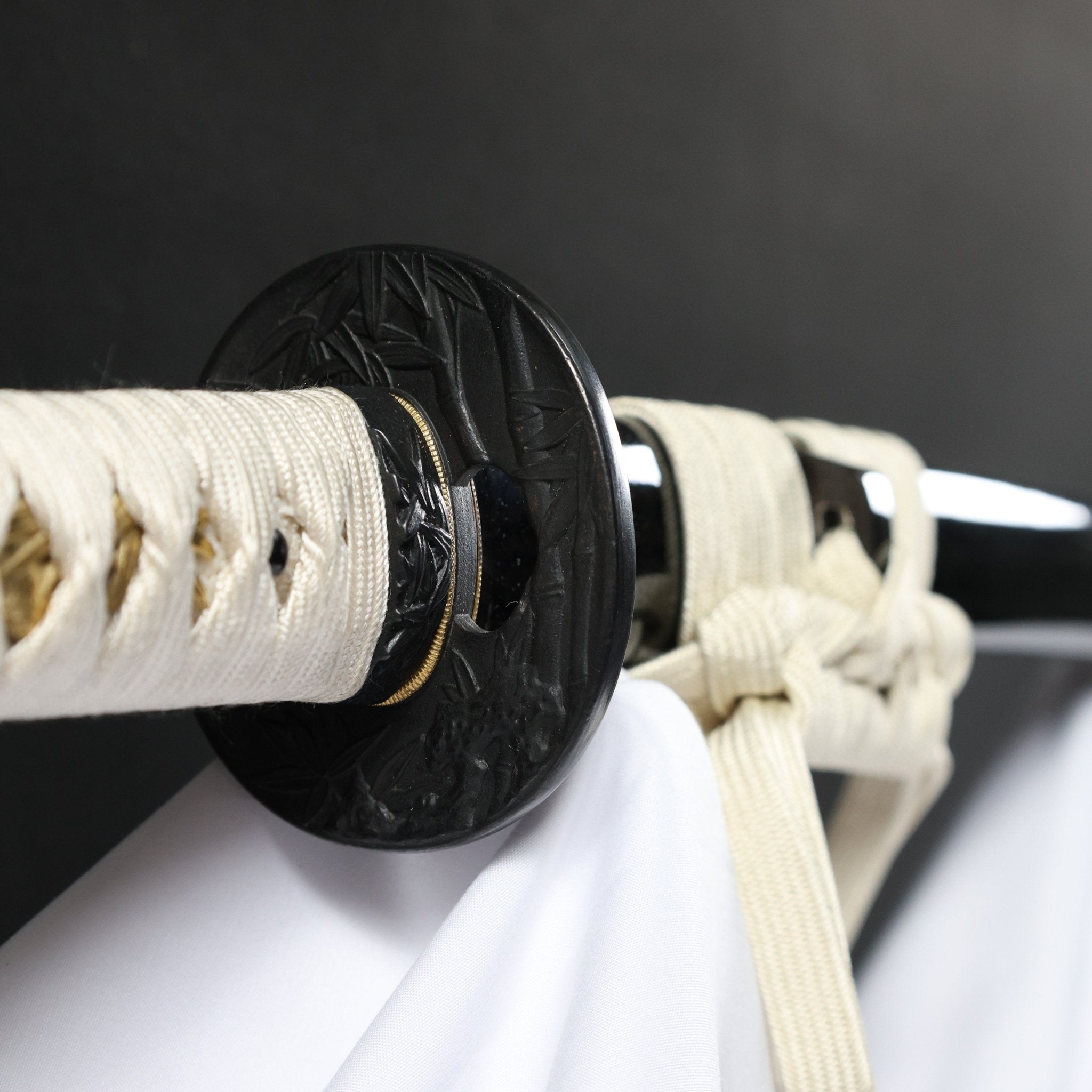 Katana Moonlit Bamboo Folded Steel Blade Takekage Koshirae 月竹 | TangGu Sword | TangGu Sword Katana For Sale 2026