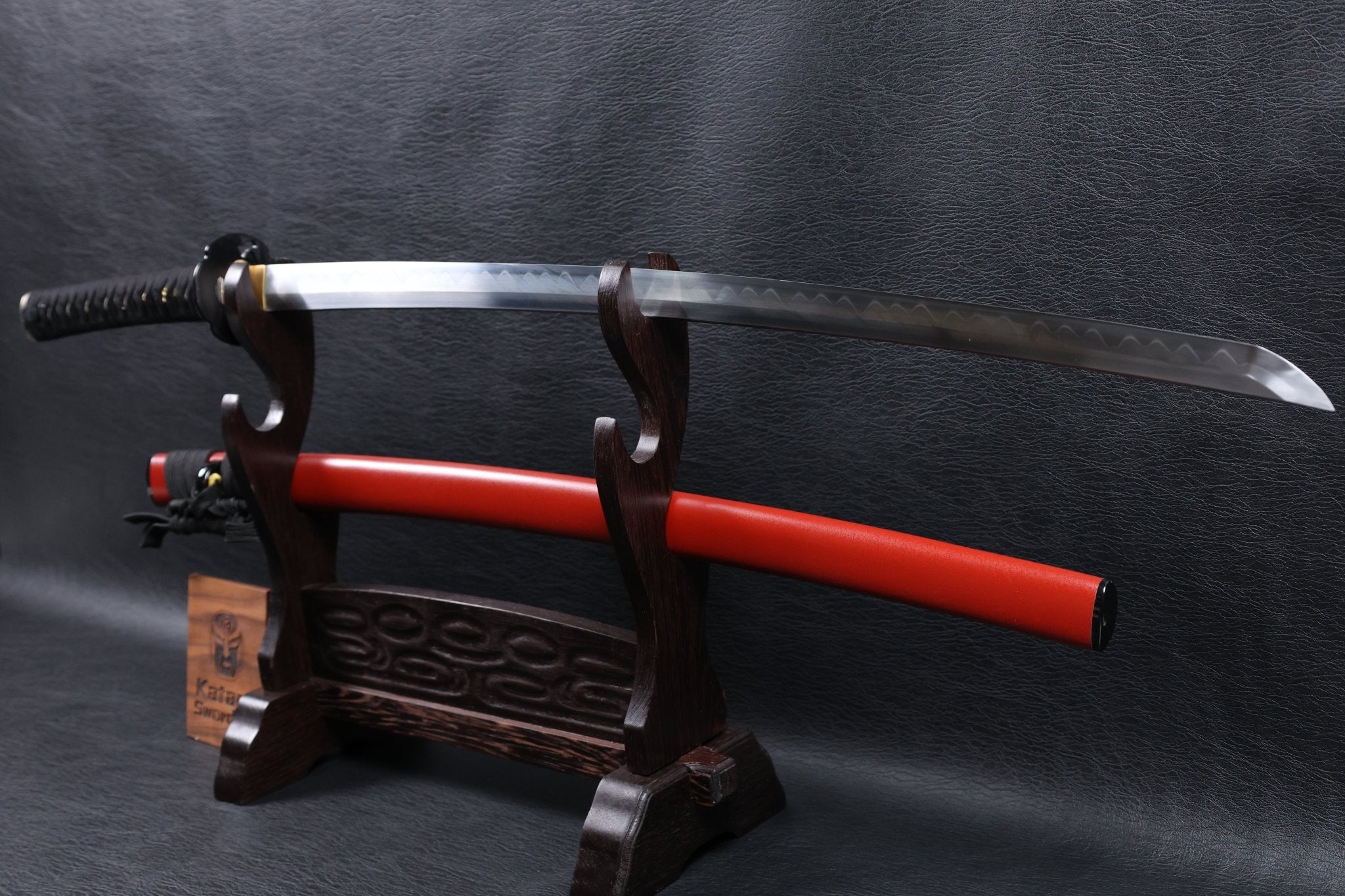 Katana Motonari T10 Clay Tempered Blade with Notare Wave Hamon | KSA Huo | KSA Katana For Sale 2026