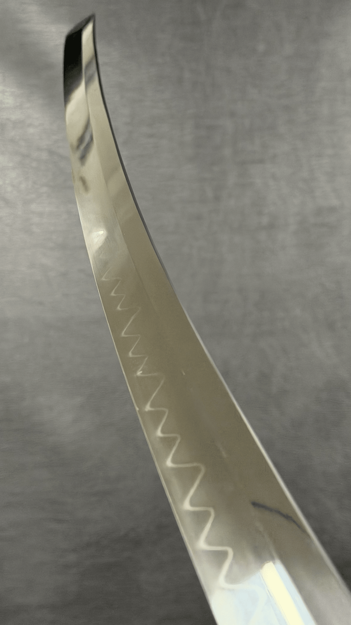 Katana Nobutsuna T10 Clay Tempered Blade with Notare Wave Hamon | KSA Huo | KSA Katana For Sale 2026