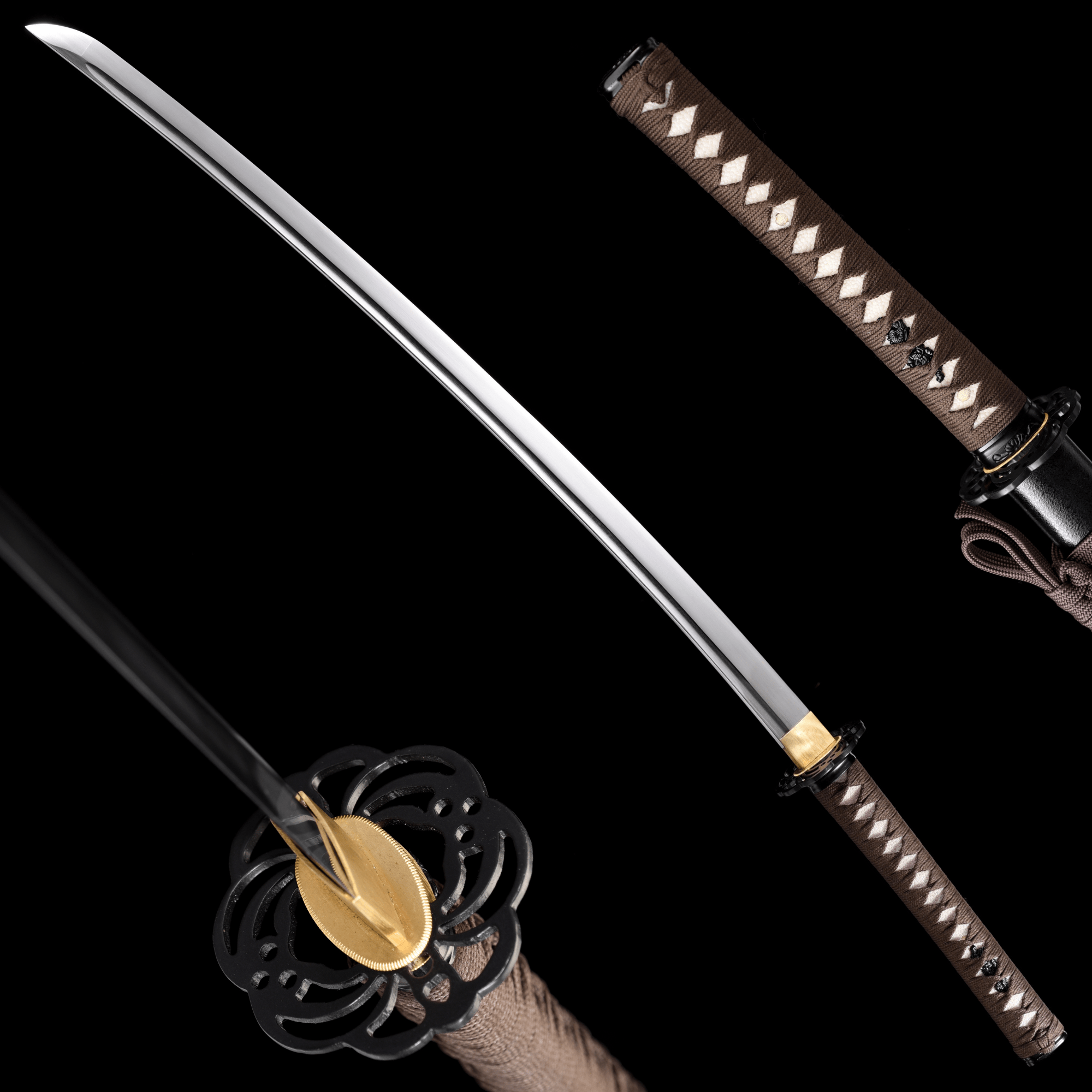 Katana Obsidian Calm Matte Black Speckled Saya 墨玄 | KatanaSwordArt Katana For Sale 2025