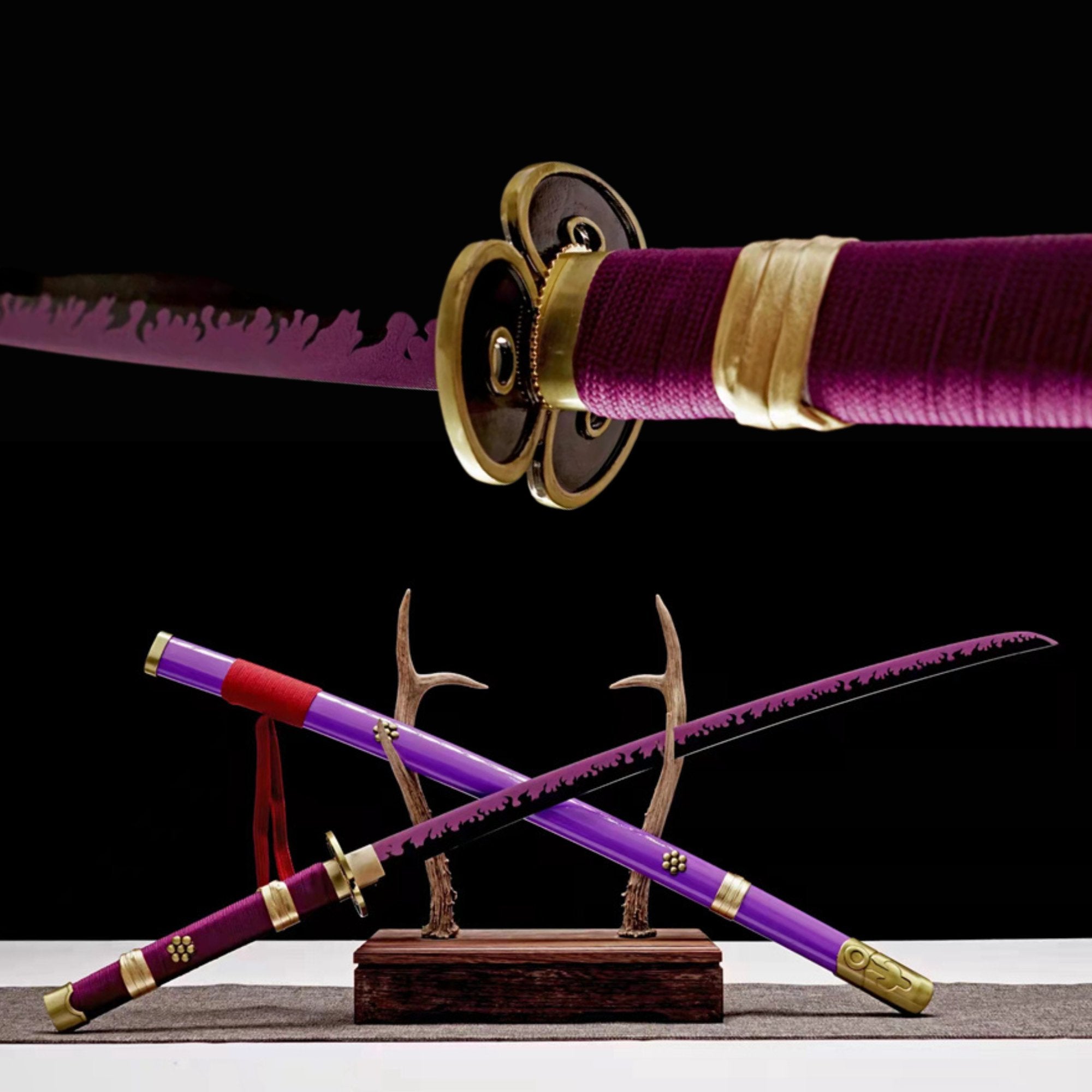 Katana One Piece Roronoa Zoro's Enma Purple Blade 紫閻魔 | KatanaSwordArt Katana For Sale 2025