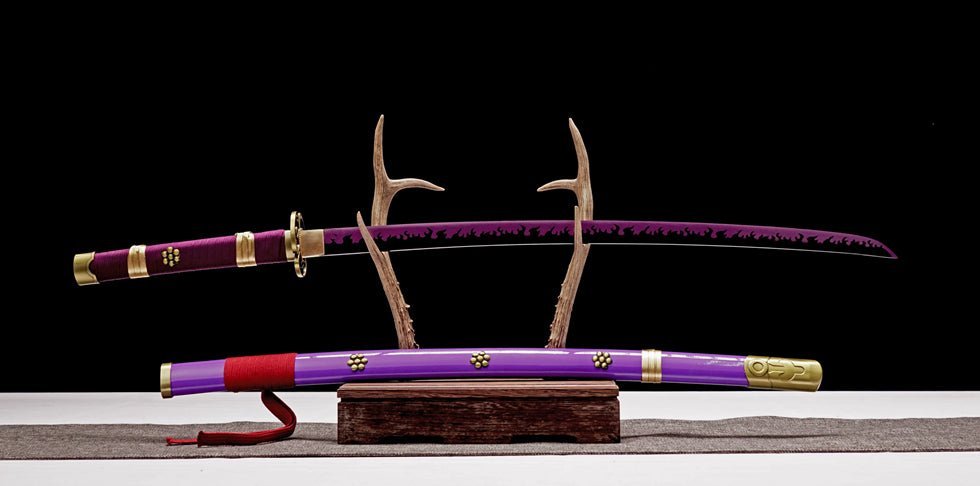 Katana One Piece Roronoa Zoro's Enma Purple Blade 紫閻魔 | KatanaSwordArt Katana For Sale 2025