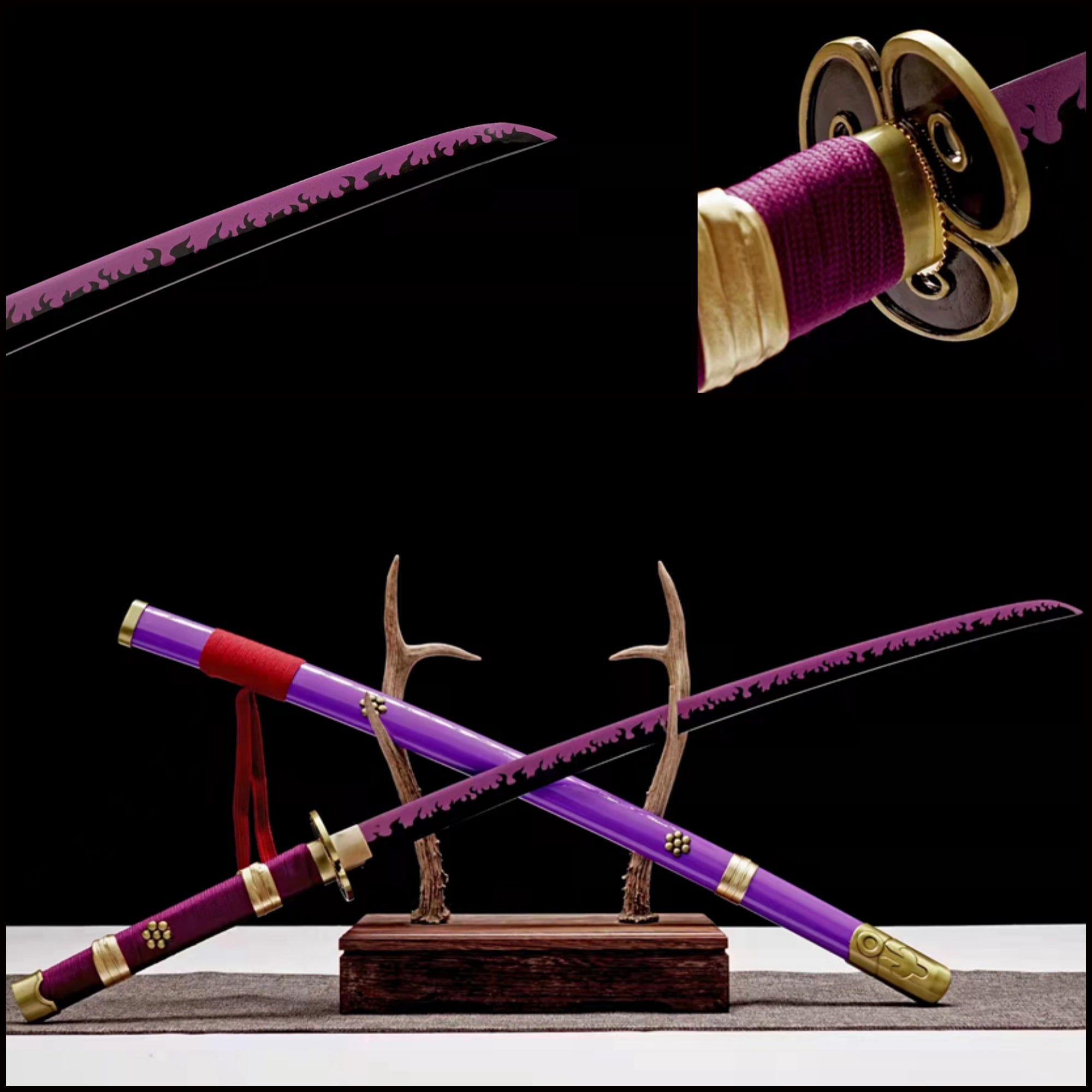Australia Katana One Piece Roronoa Zoro's Enma Purple Blade 紫閻魔