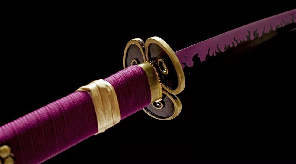 Katana One Piece Roronoa Zoro's Enma Purple Blade 紫閻魔 | KatanaSwordArt Katana For Sale 2025