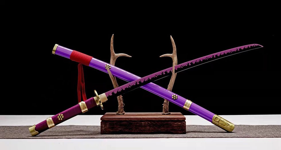 Katana One Piece Roronoa Zoro's Enma Purple Blade 紫閻魔 | KatanaSwordArt Katana For Sale 2025