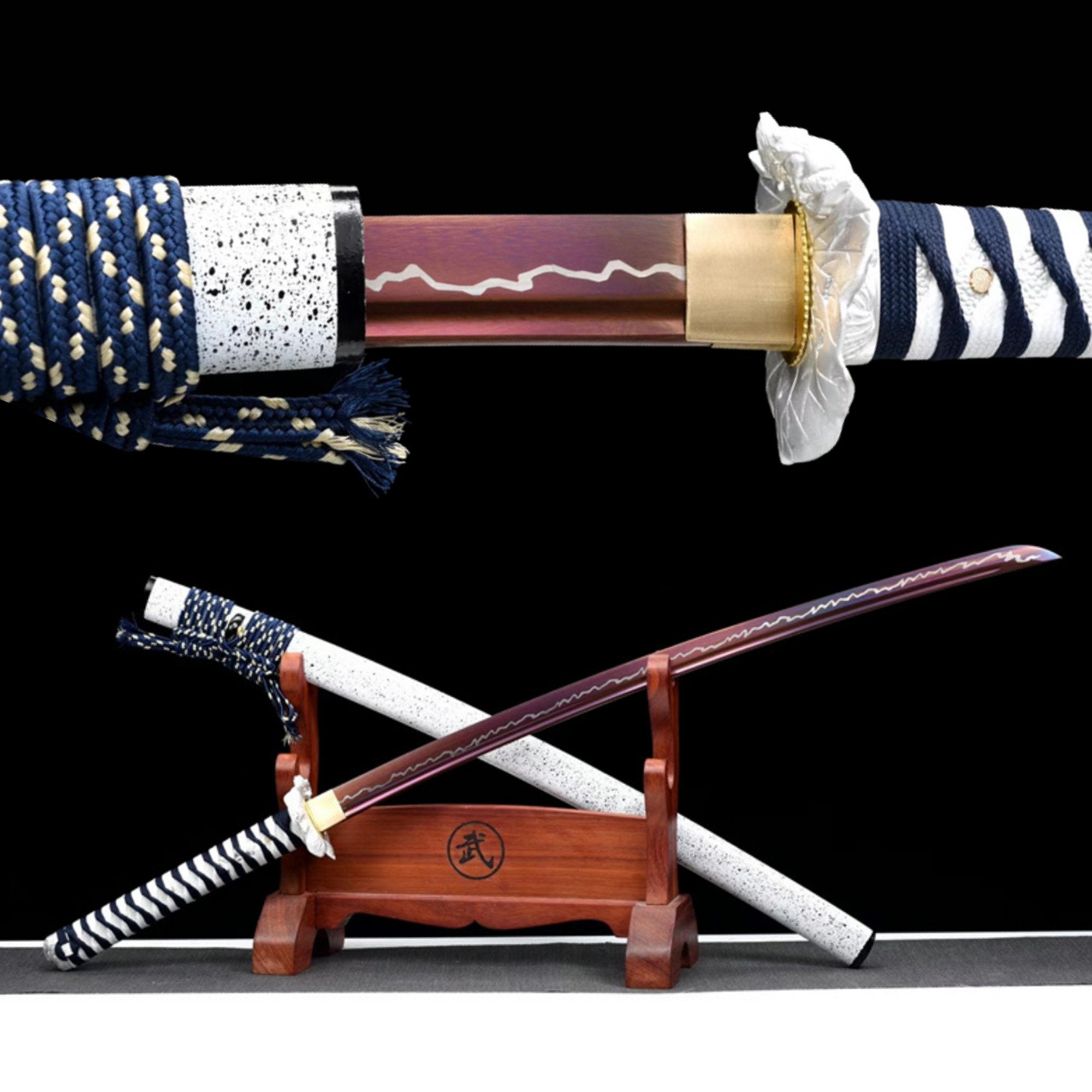 Katana Penglai Manganese Steel Purple Blade 蓬萊 | KatanaSwordArt Katana For Sale 2025