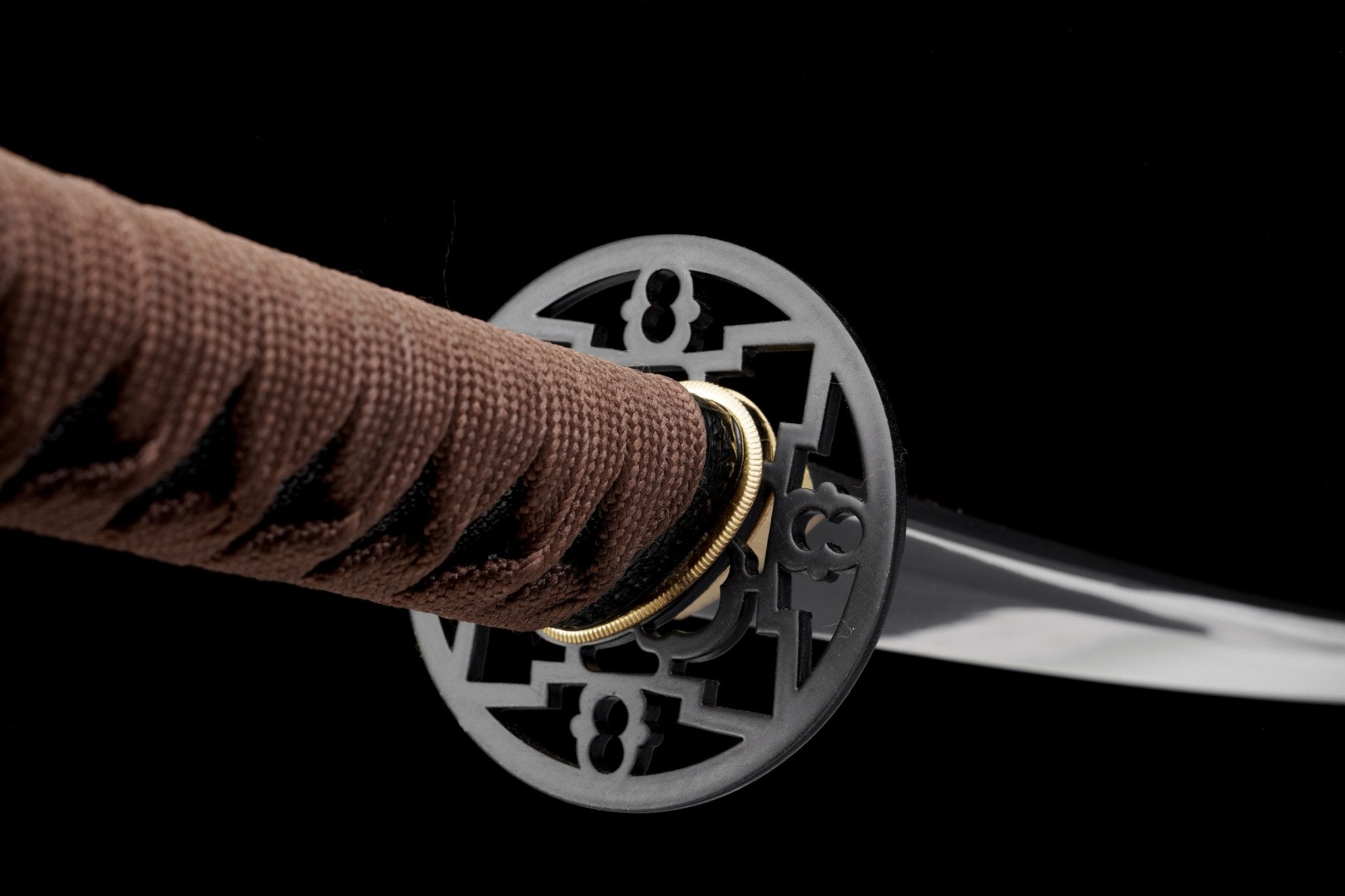 Katana Ravenfall Kogarasu Maru Black Ishime Lacquer Saya Genuine Rayskin 烏落 | KatanaSwordArt Katana For Sale 2025