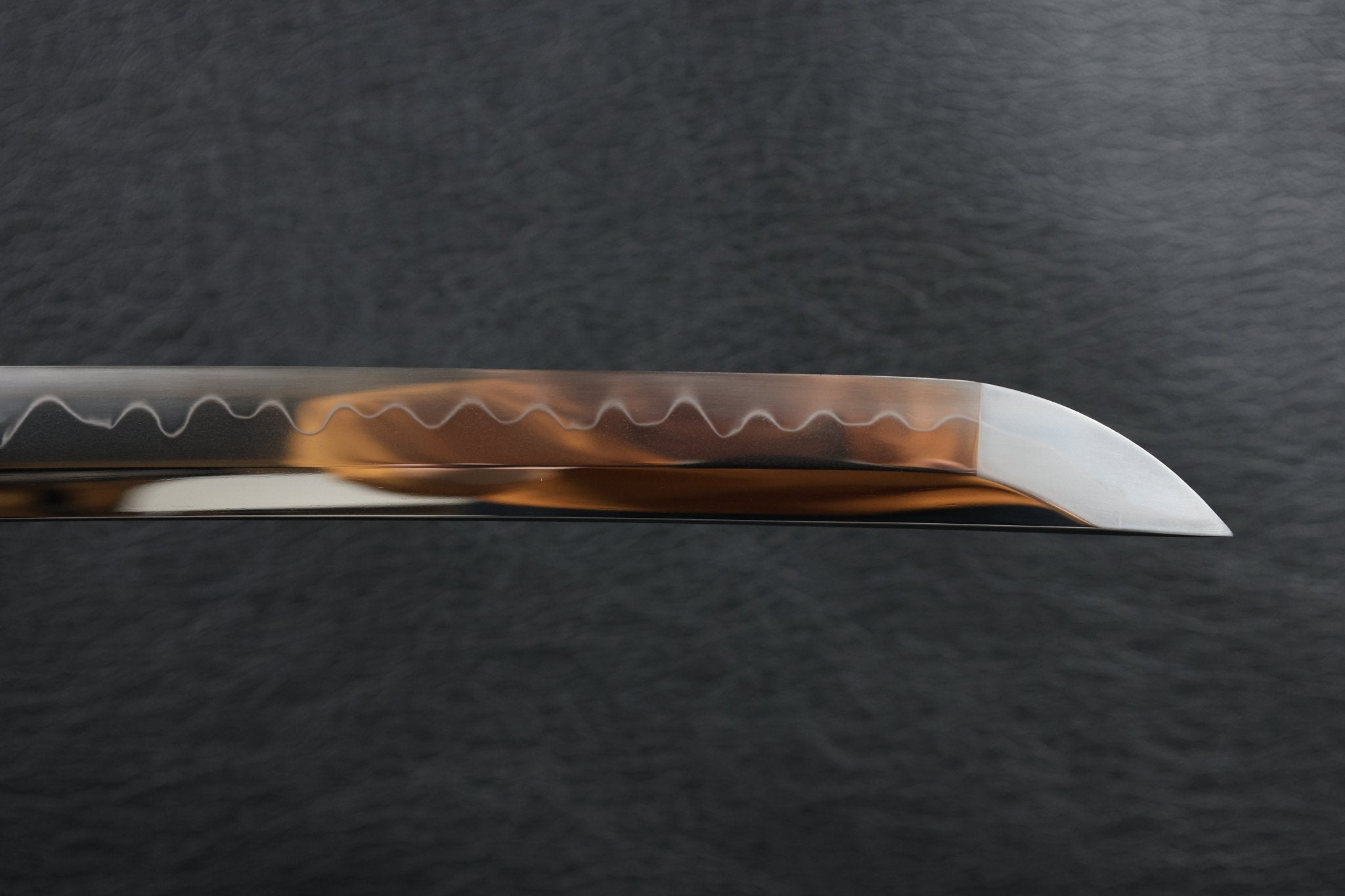 Katana Sakura Nocturne T10 Clay Tempered Blade with Sanbonsugi Hamon | KSA Huo | KSA Katana For Sale 2026