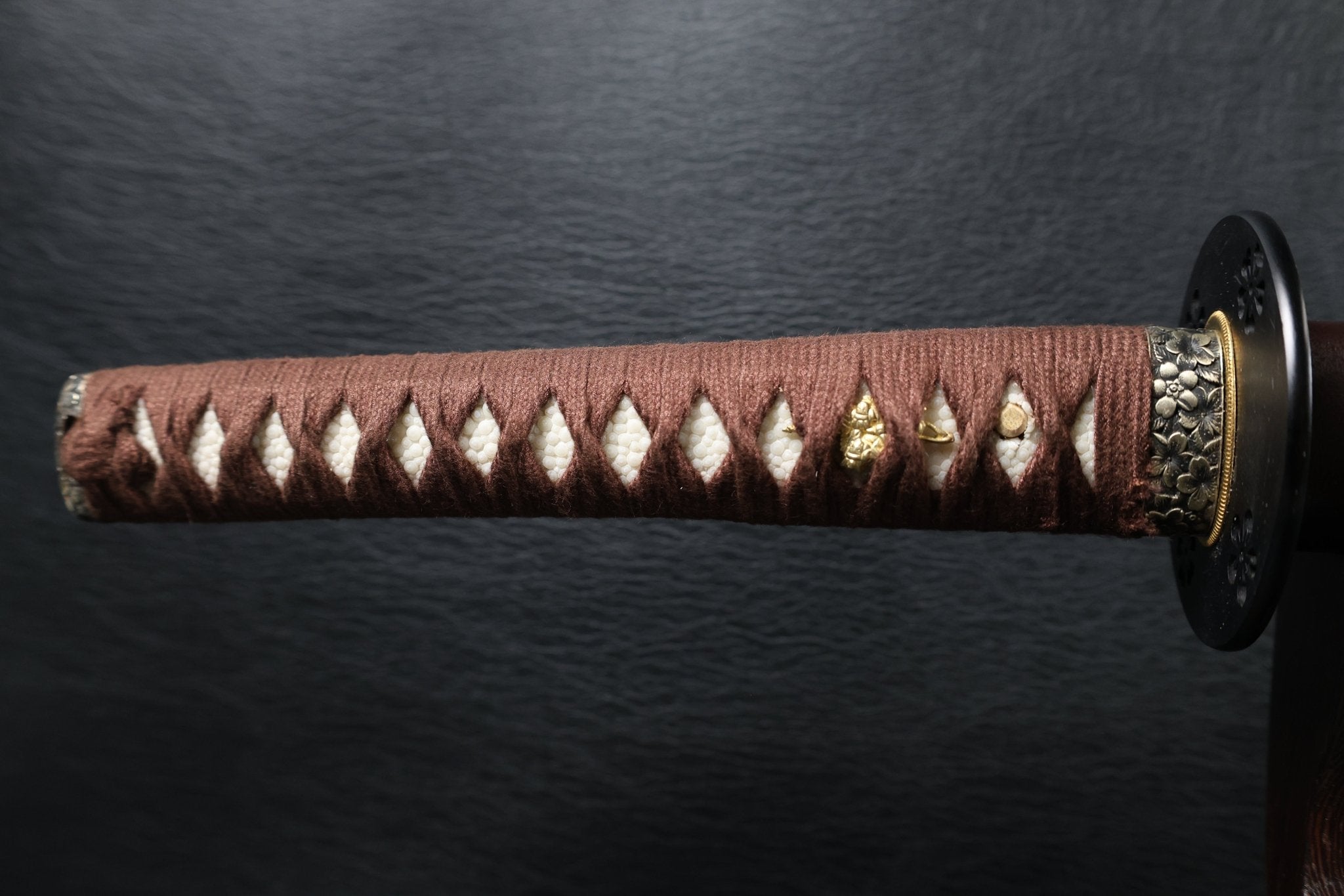 Katana Sakura Nocturne T10 Clay Tempered Blade with Sanbonsugi Hamon | KSA Huo | KSA Katana For Sale 2026