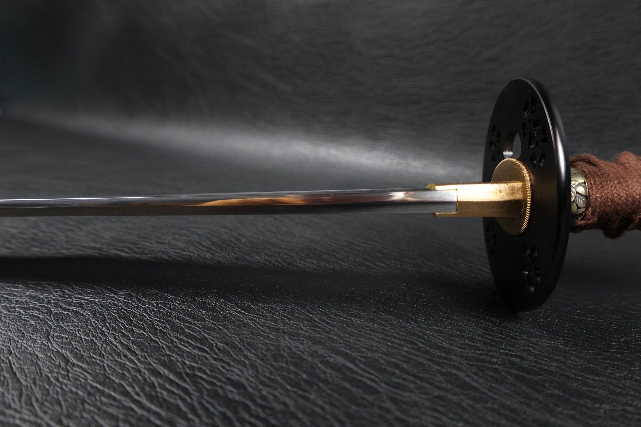 Katana Sakura Nocturne T10 Clay Tempered Blade with Sanbonsugi Hamon | KSA Huo | KSA Katana For Sale 2026