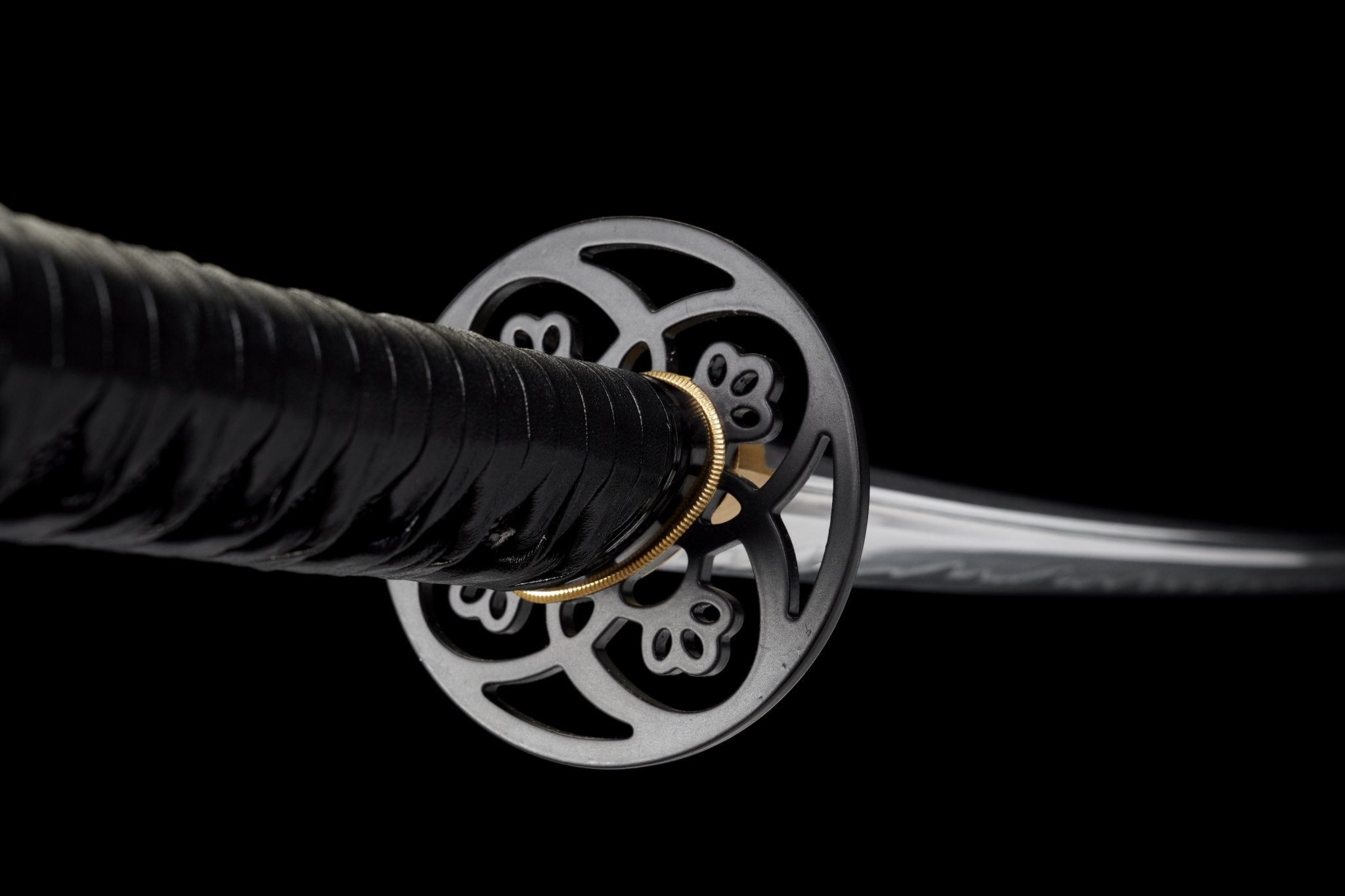 Katana Shadow Veil T10 Clay Tempered Blade with Black Lacquer Saya 影紗 | KSA Katana Katana For Sale 2026