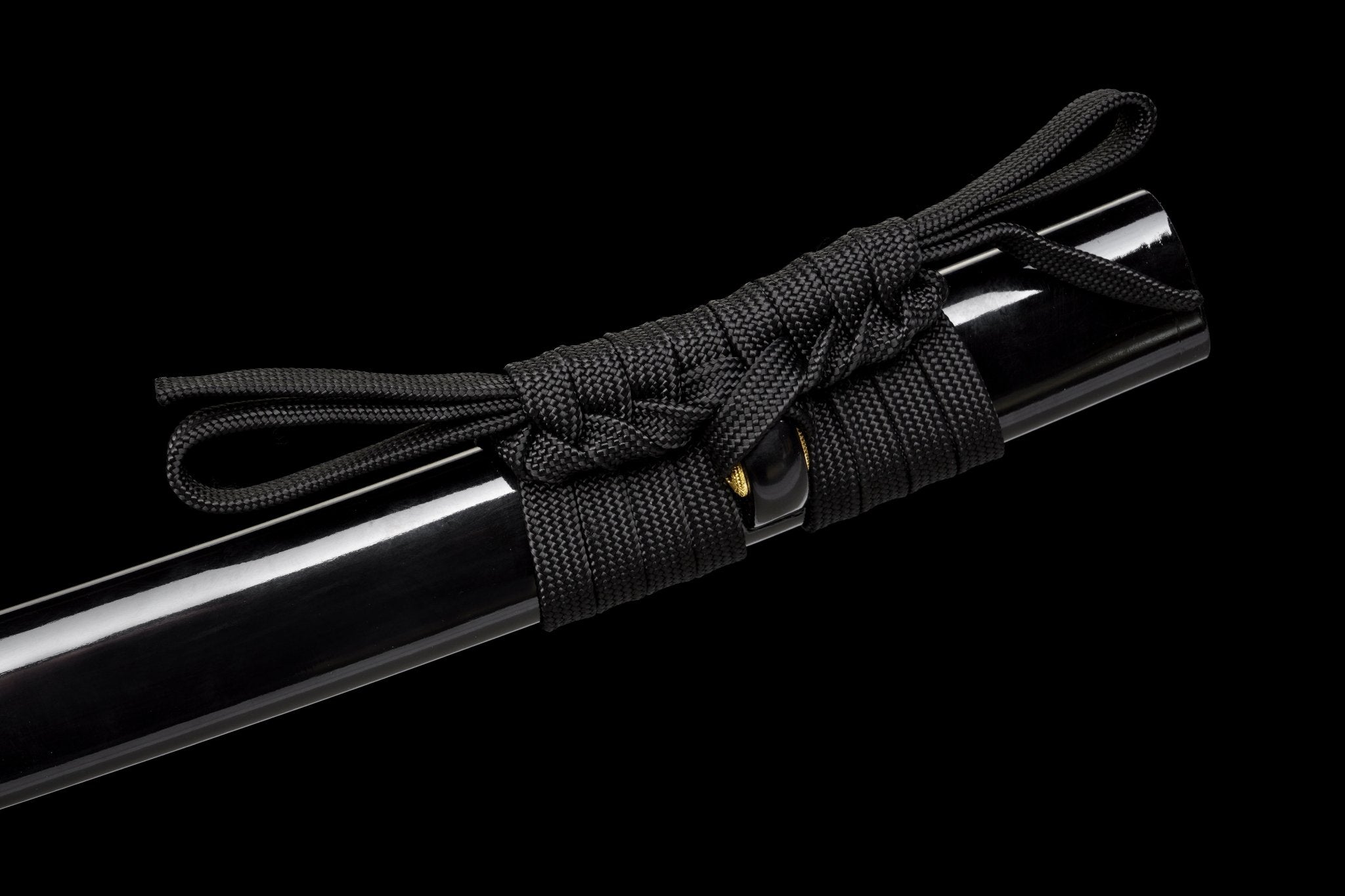 Katana Shadow Veil T10 Clay Tempered Blade with Black Lacquer Saya 影紗 | KSA Katana Katana For Sale 2026