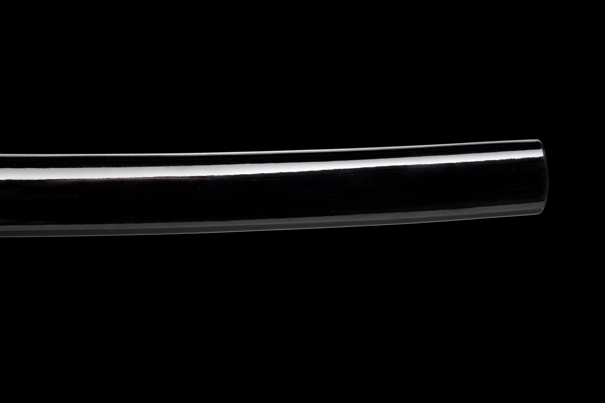 Katana Shadow Veil T10 Clay Tempered Blade with Black Lacquer Saya 影紗 | KSA Katana Katana For Sale 2026