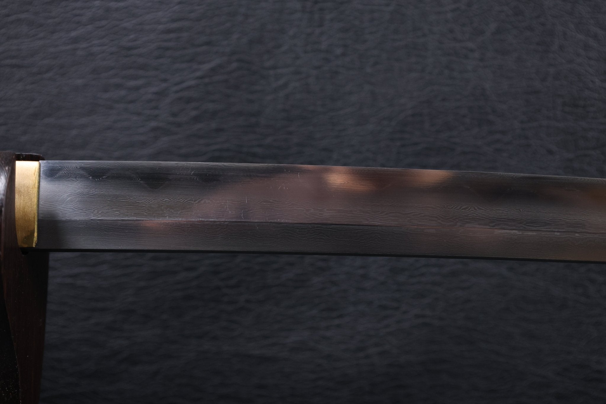 Katana Shingen Folded Steel Clay Tempered Blade with Notare Wave Hamon | KSA Hua | KSA Katana For Sale 2026