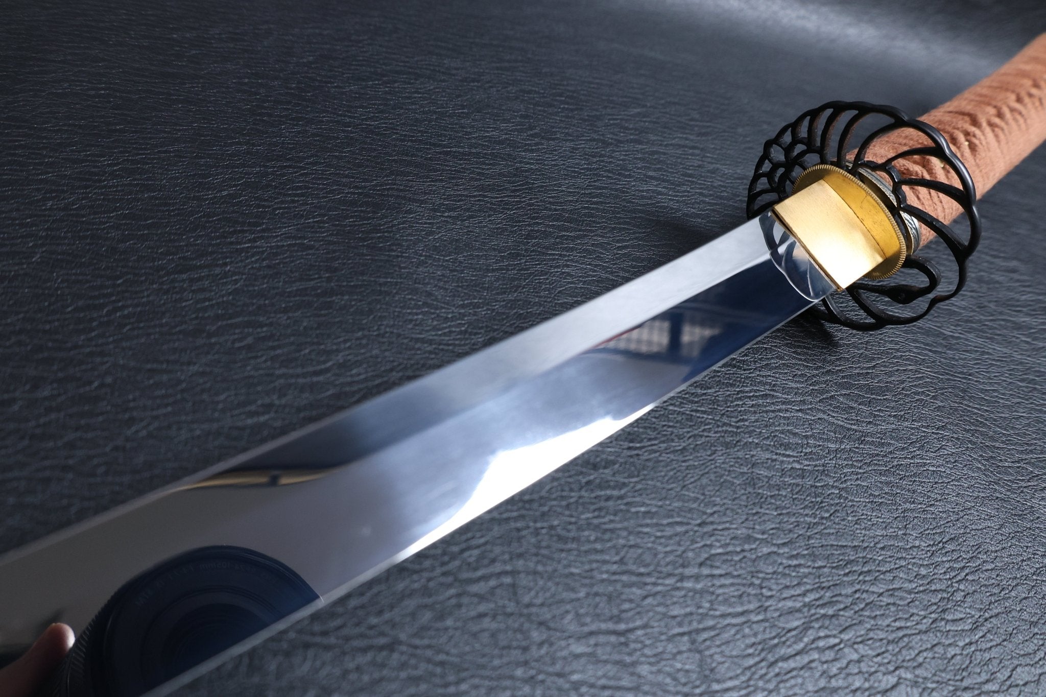 Katana Shōun 9260 Spring Steel Premium Mirror Polish with White Speckled Saya | KSA Jiang | KSA Katana For Sale 2026
