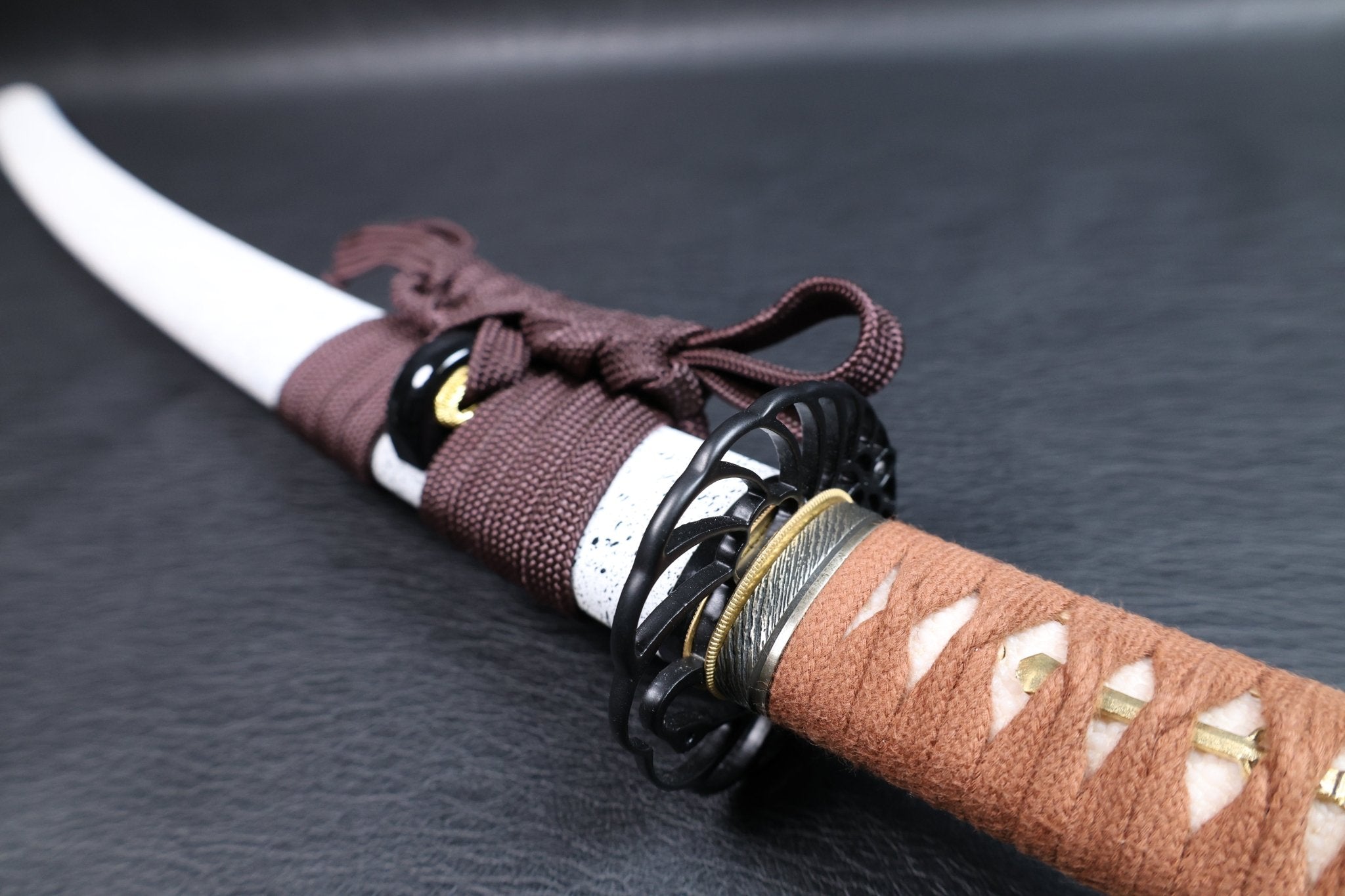Katana Shōun 9260 Spring Steel Premium Mirror Polish with White Speckled Saya | KSA Jiang | KSA Katana For Sale 2026