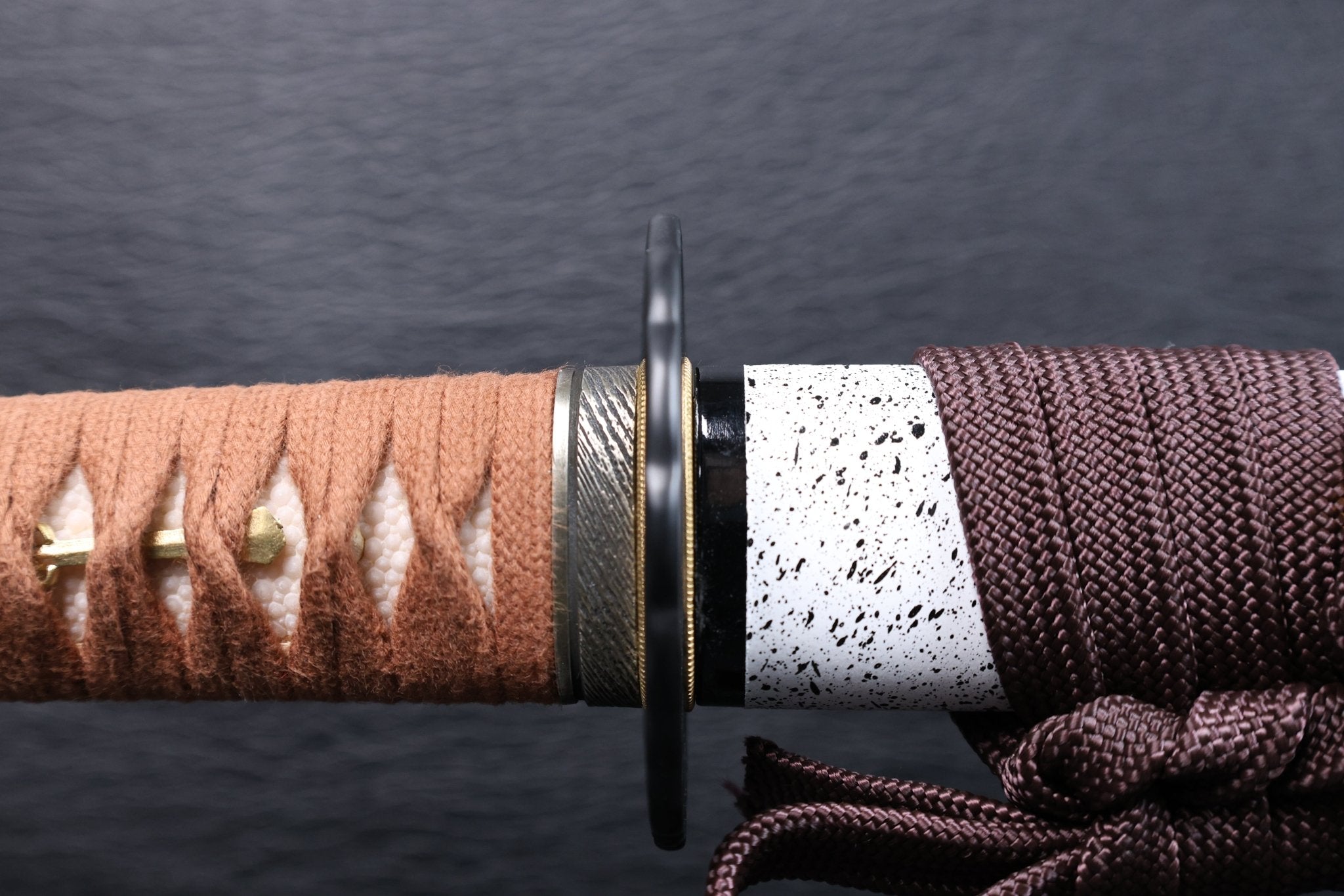 Katana Shōun 9260 Spring Steel Premium Mirror Polish with White Speckled Saya | KSA Jiang | KSA Katana For Sale 2026