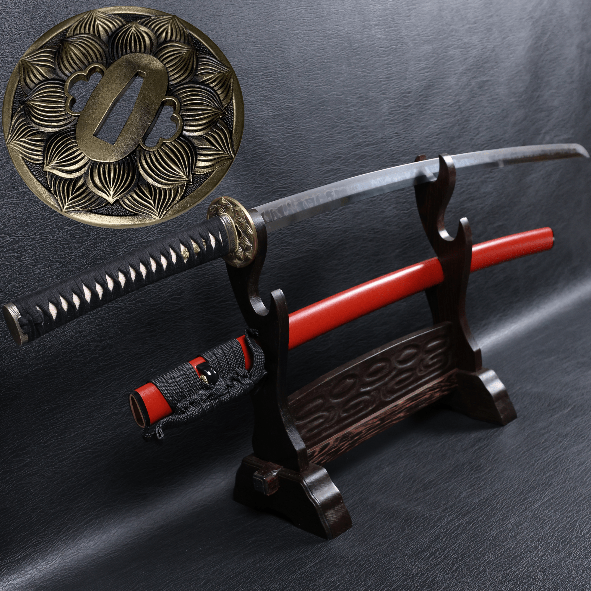 Katana Sōrin T10 Clay Tempered Blade with Hitatsura Hamon | KSA Jiang | KSA Katana For Sale 2026