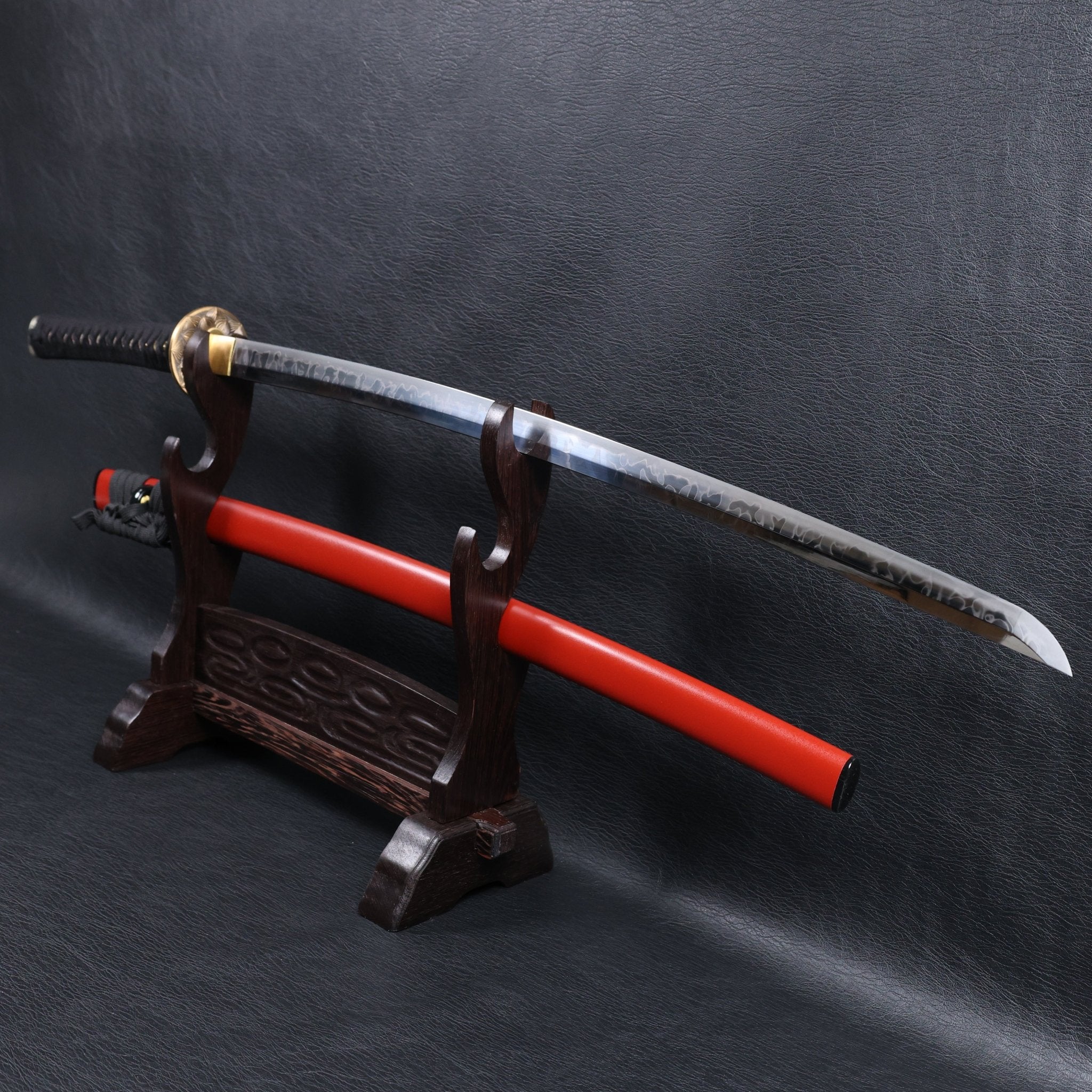 Katana Sōrin T10 Clay Tempered Blade with Hitatsura Hamon | KSA Jiang | KSA Katana For Sale 2026