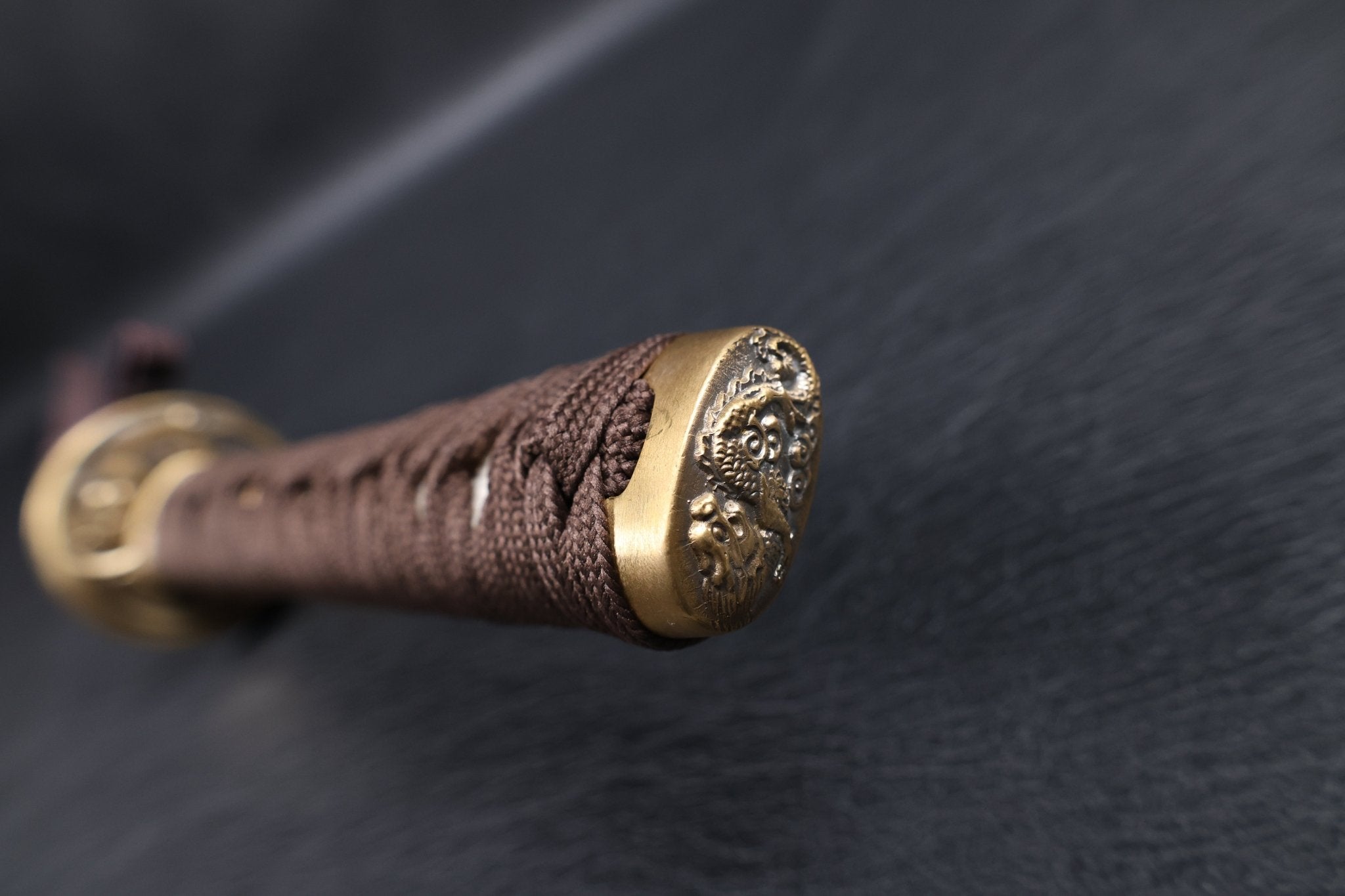 Katana Storm Tiger Spring Steel Black Saya Genuine Rayskin | KSA Katana Katana For Sale 2026