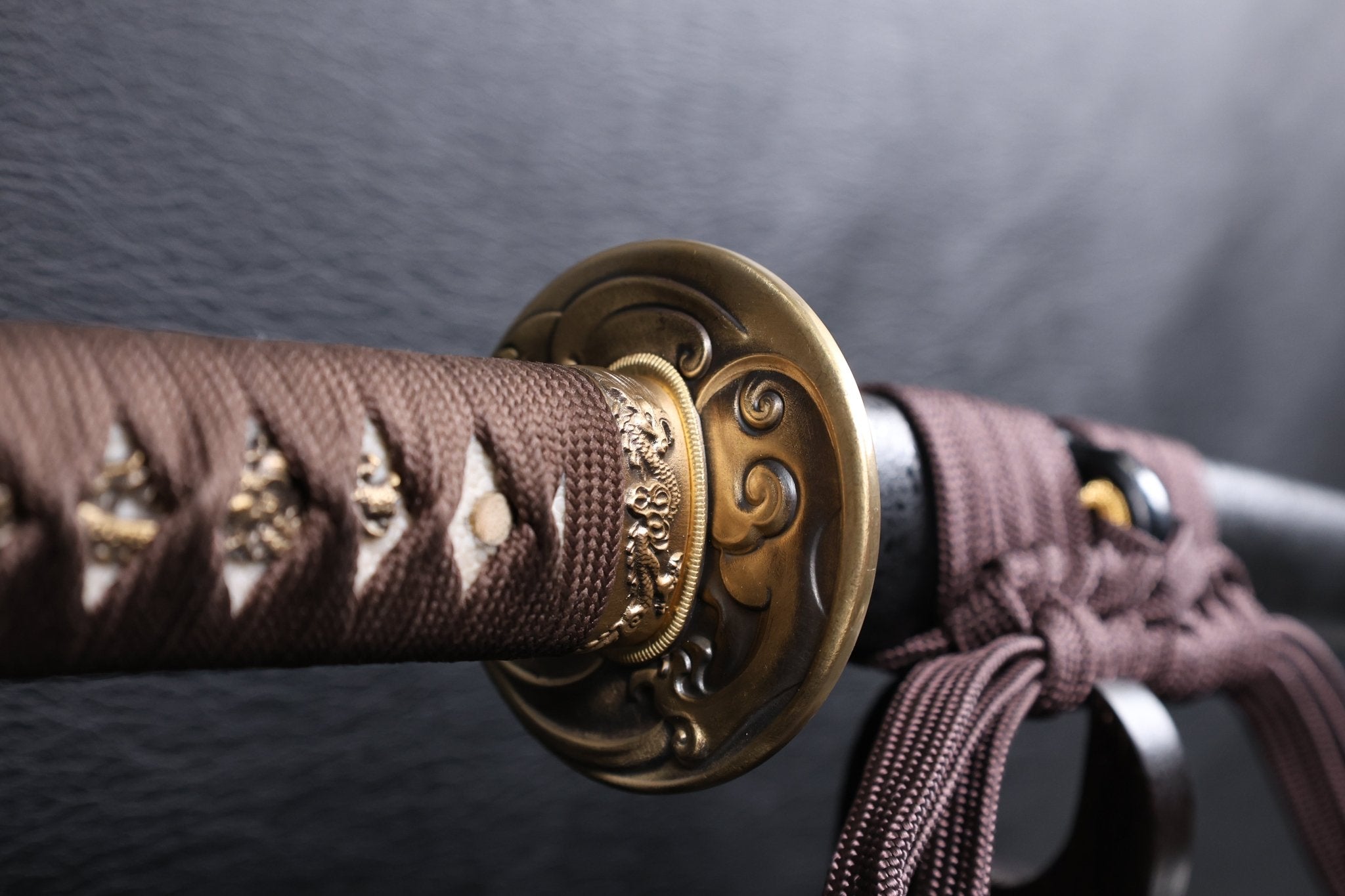 Katana Storm Tiger Spring Steel Black Saya Genuine Rayskin | KSA Katana Katana For Sale 2026