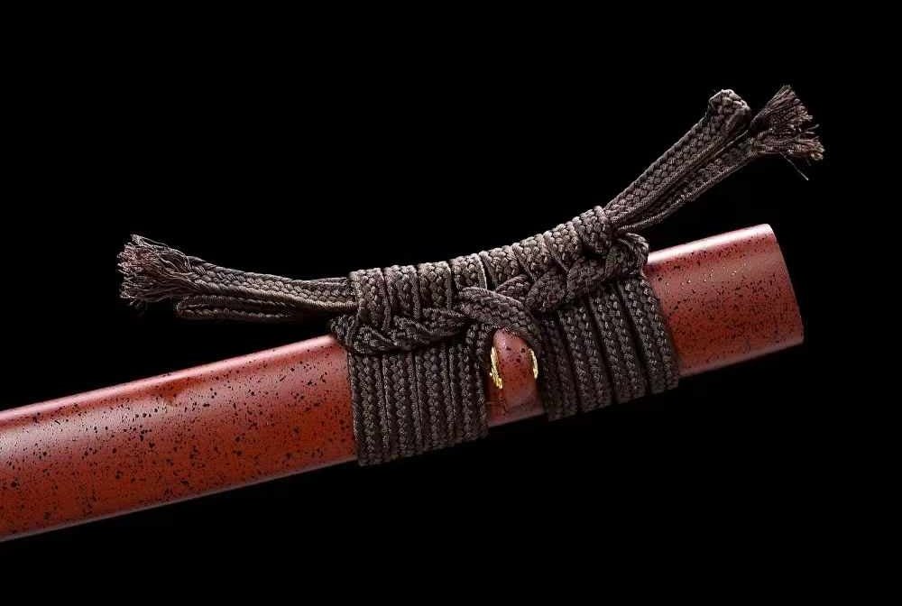 Katana Suidian Carbon Steel Clay Tempered Red Saya 碎點 | KatanaSwordArt Katana For Sale 2025