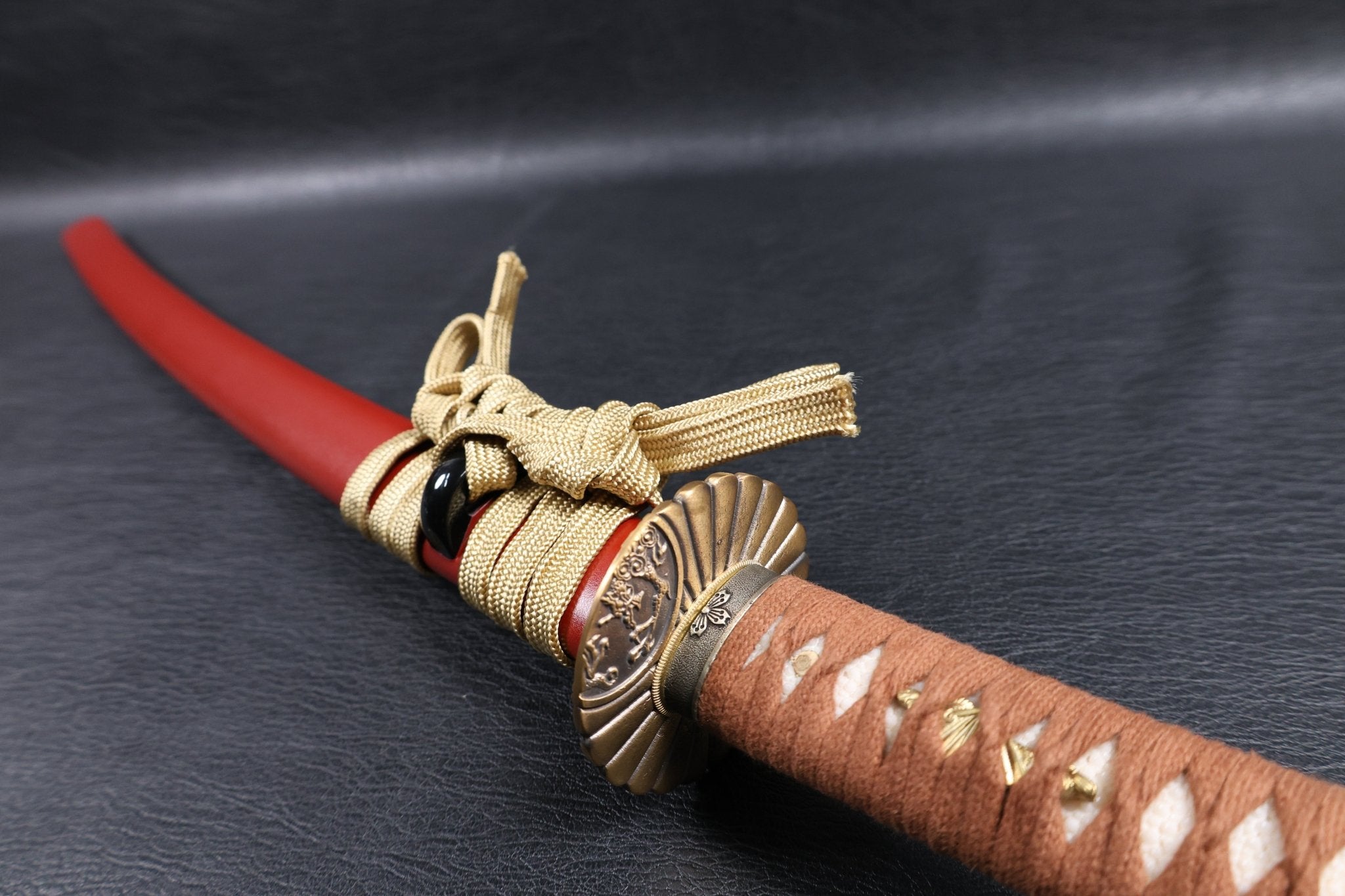Katana Tadakatsu Folded Steel Clay Tempered Blade with Notare Wave Hamon | KSA Hua | KSA Katana For Sale 2026