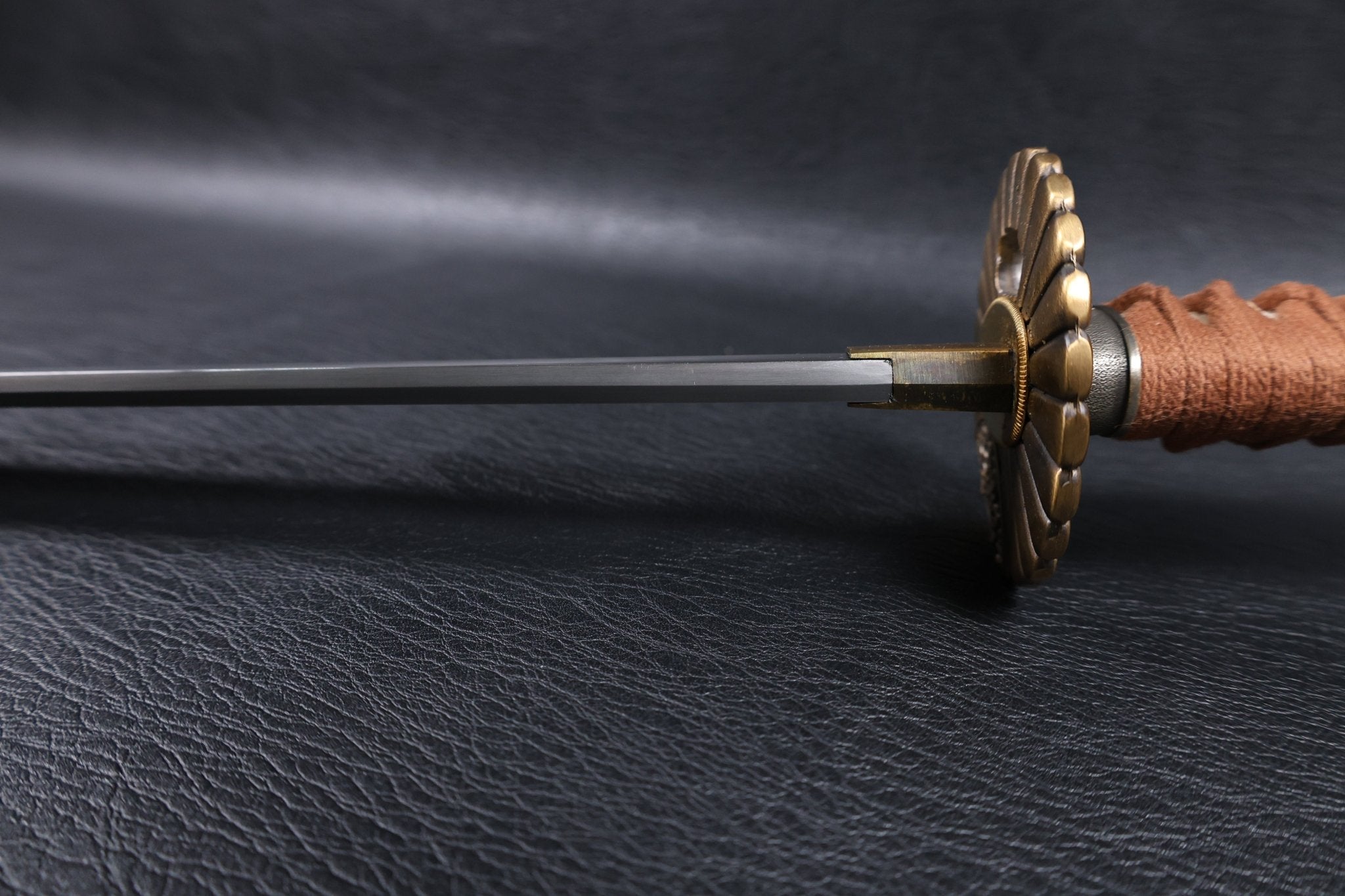 Katana Tadakatsu Folded Steel Clay Tempered Blade with Notare Wave Hamon | KSA Hua | KSA Katana For Sale 2026
