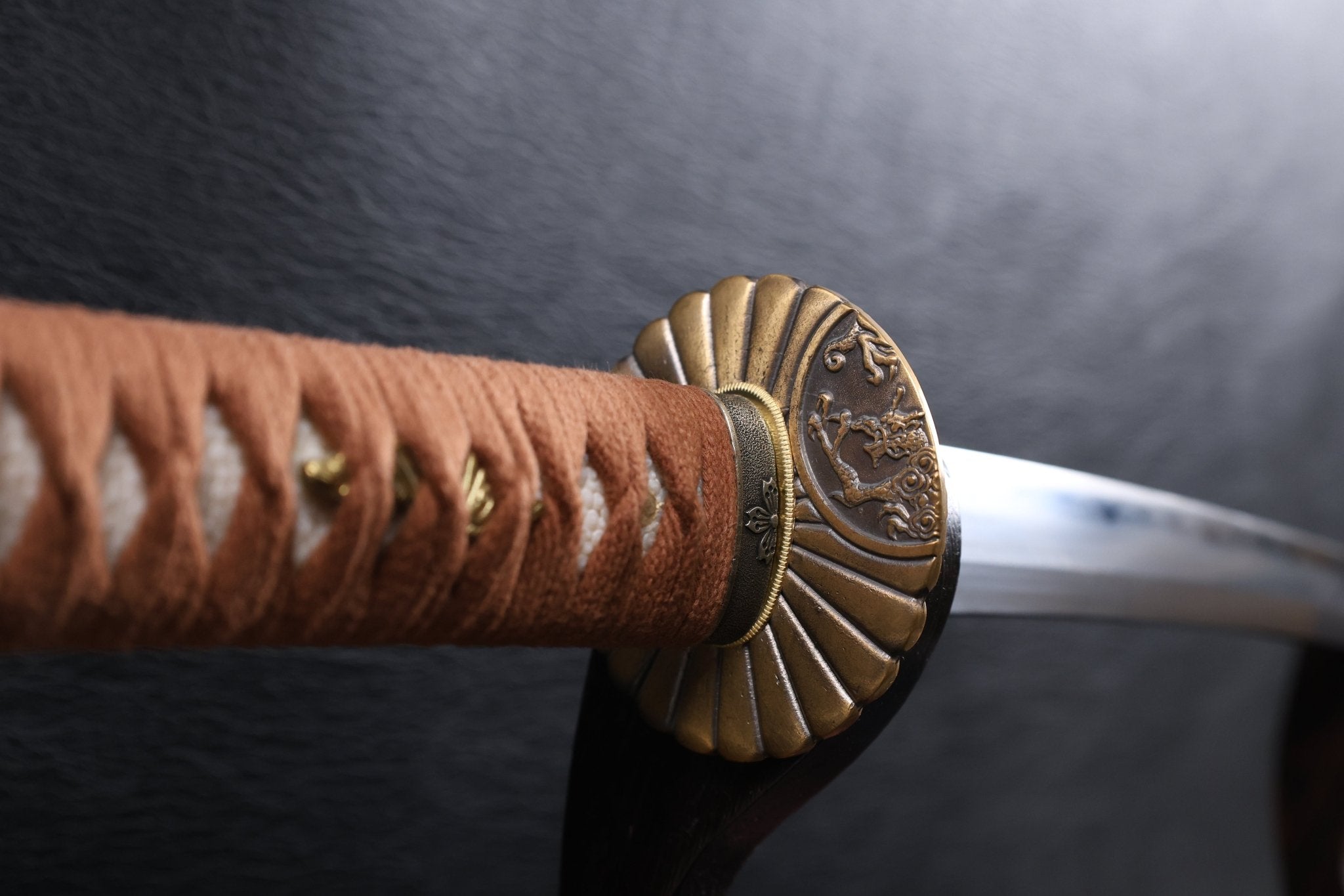 Katana Tadakatsu Folded Steel Clay Tempered Blade with Notare Wave Hamon | KSA Hua | KSA Katana For Sale 2026